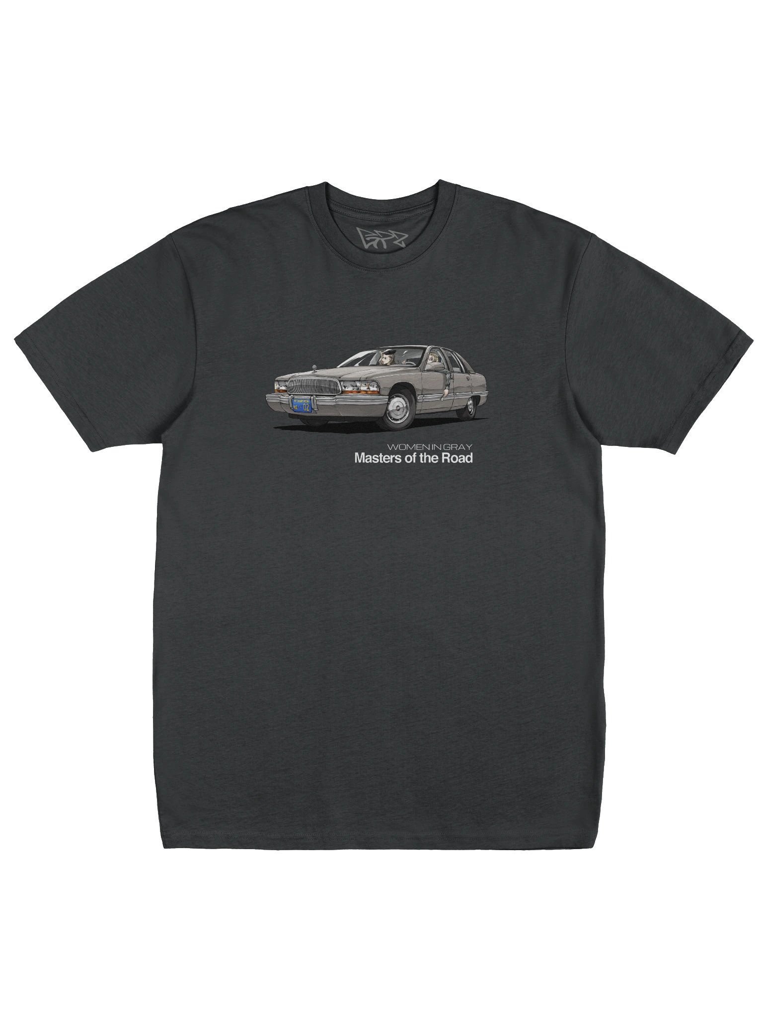 Women in Gray - Masters of the Road (white text) product image (1)