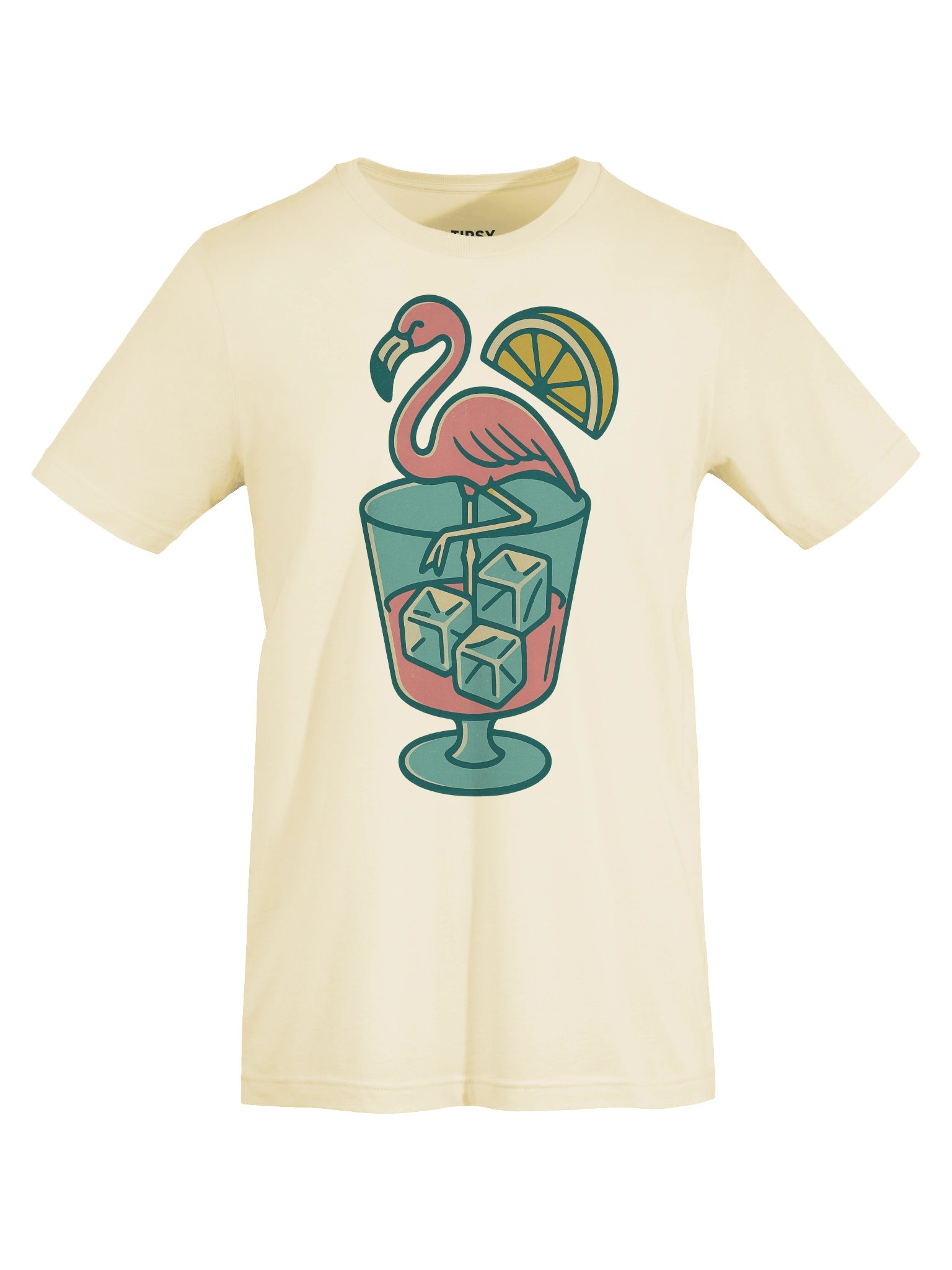 Flamingo Delight Retro T-Shirt product image (7)