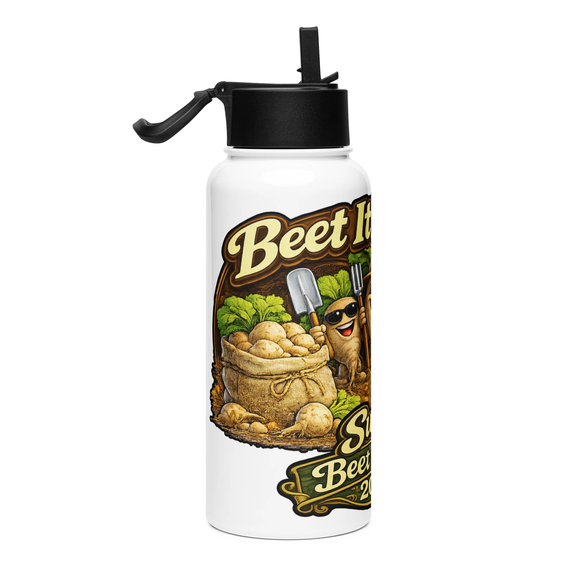 Beet It! Harvest Time Stainless Steel Bottle product image (4)