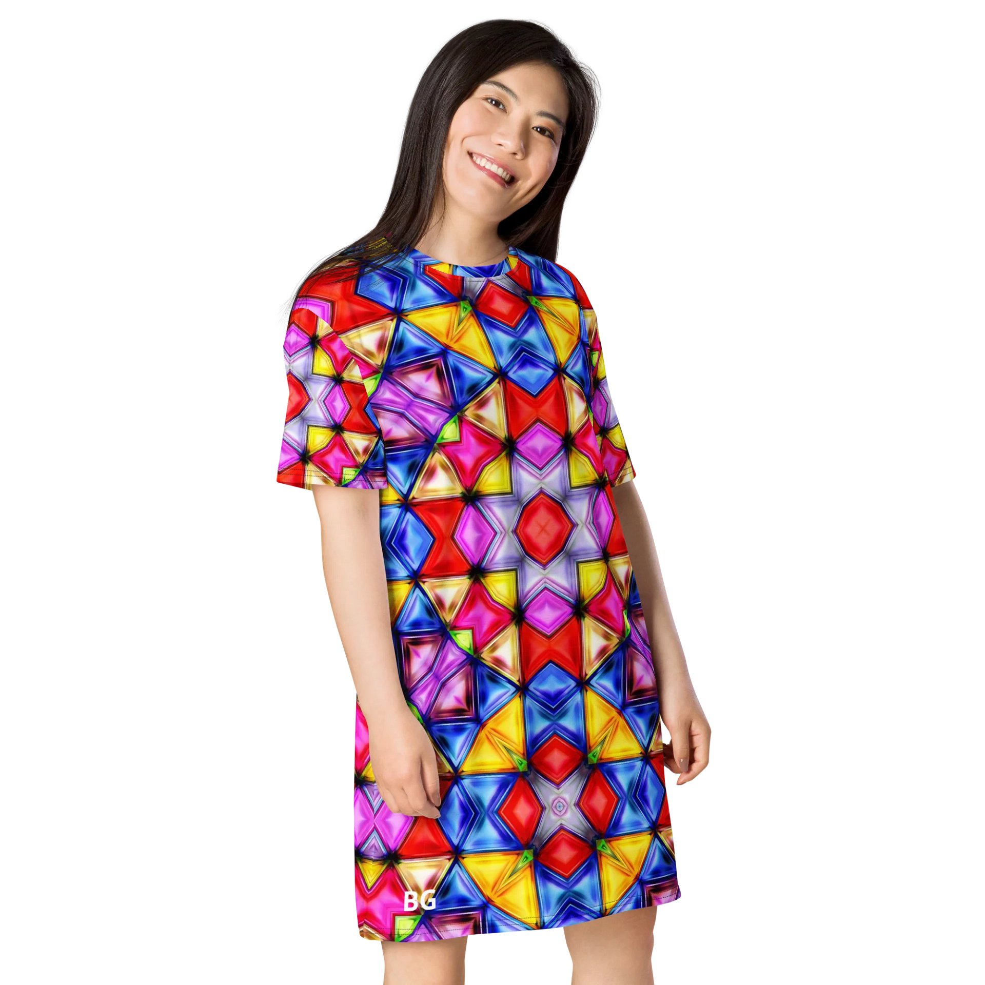 Barry Grady 'Vibrant' T-Shirt Dress product image (4)