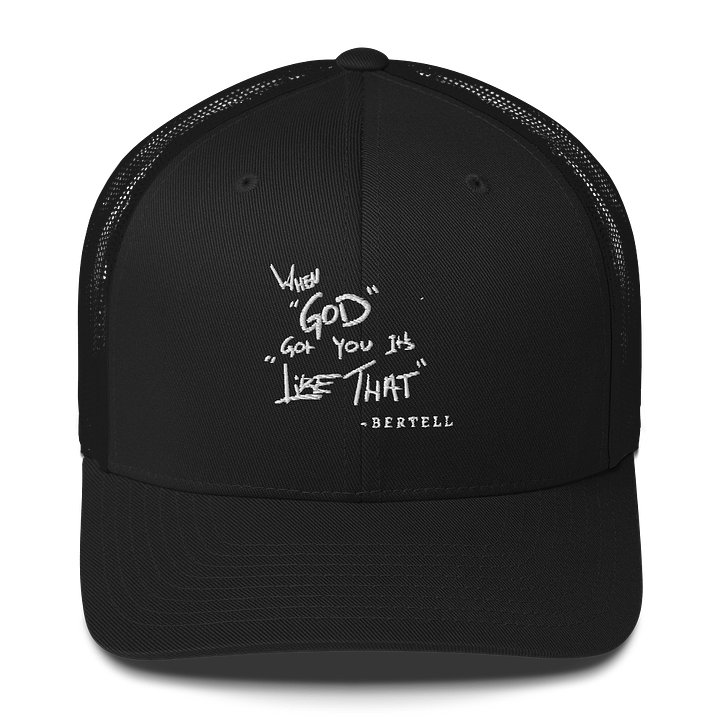 WGGYILT Trucker Cap By Bertell product image (1)
