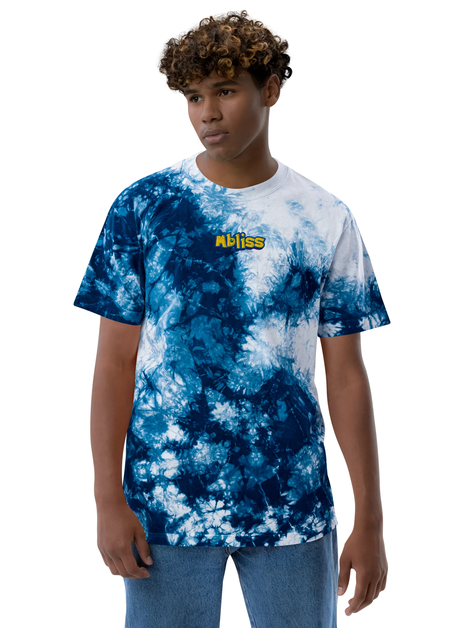 mblissmon embroidered oversized tee product image (1)