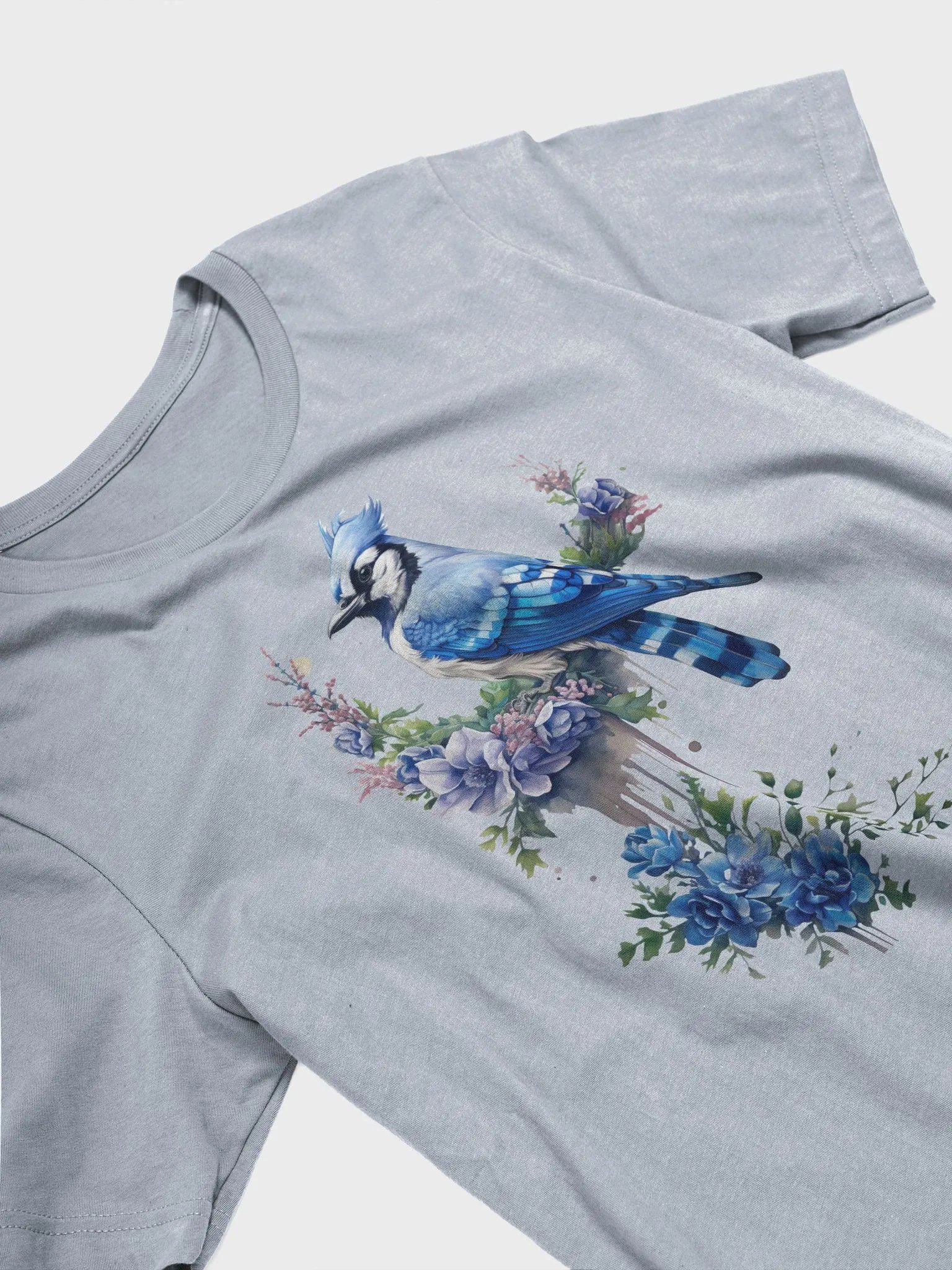Blue Jay on Flowers product image (2)