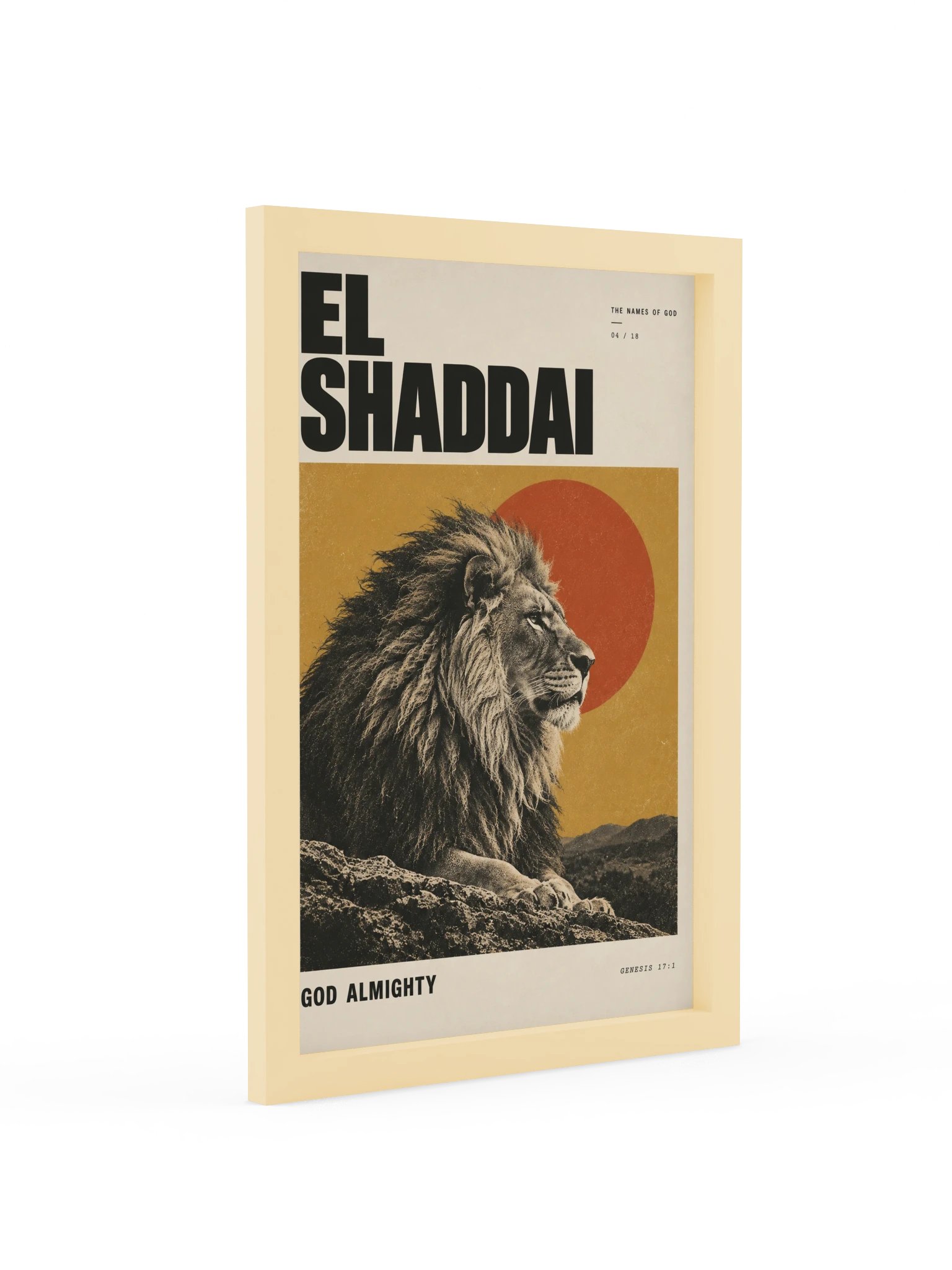 El Shaddai | Names of God Framed Print product image (3)