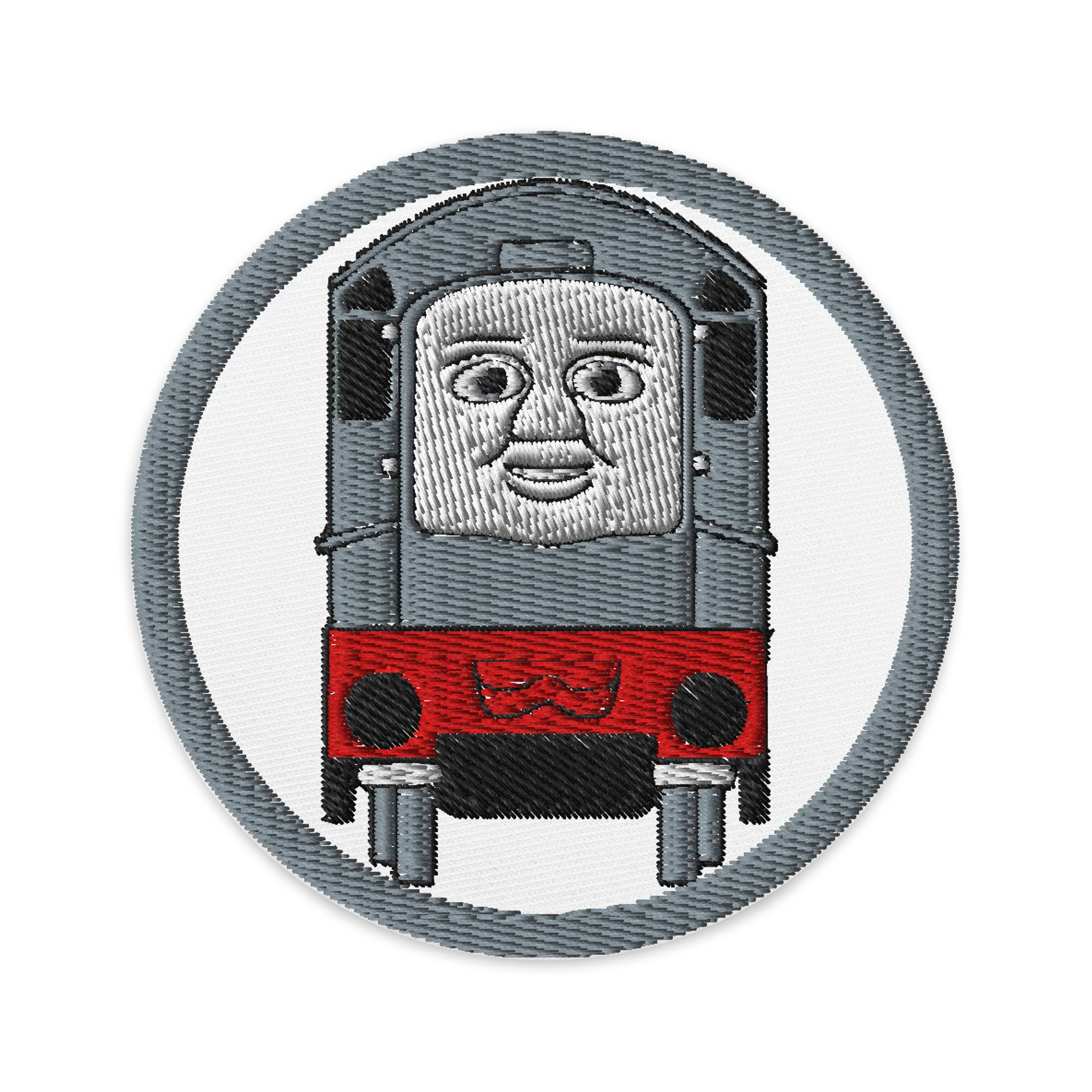 Dennis Front View Embroidered Patch product image (1)