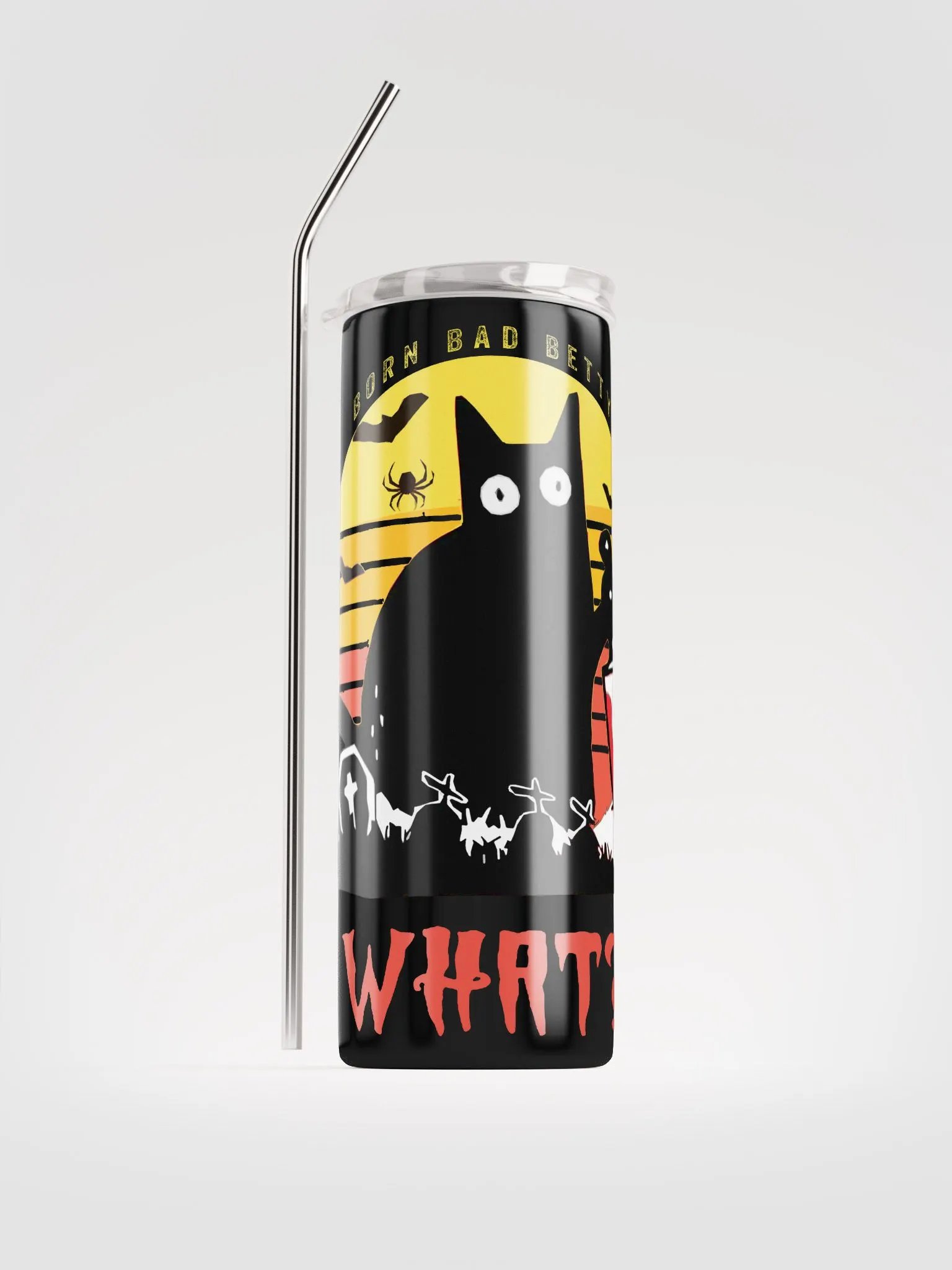 Midnight Mischief Stainless Steel Tumbler product image (3)
