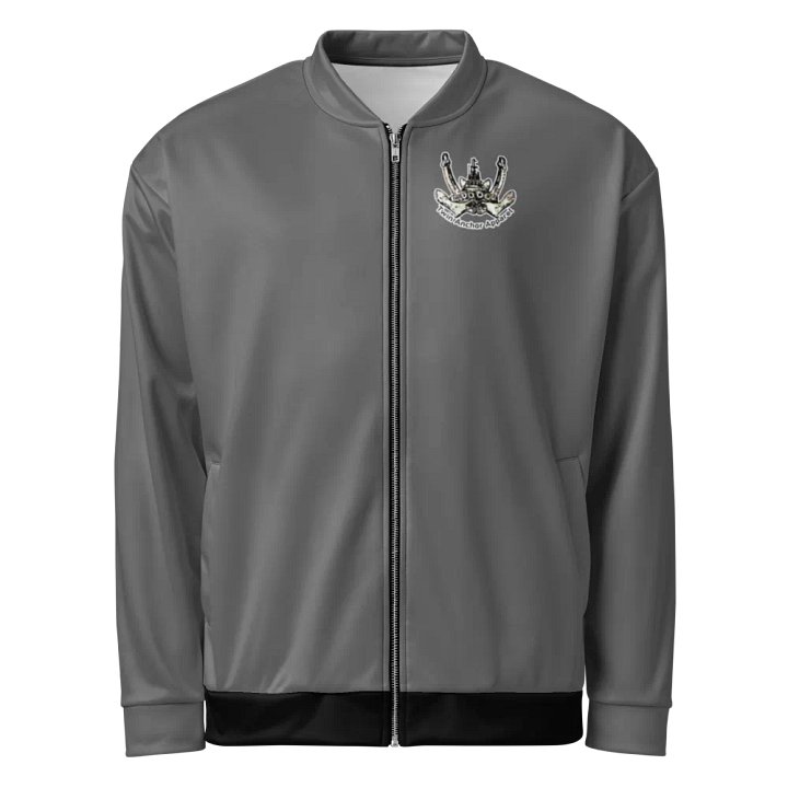 Foss Tugboat Sketch Gray Bomber Jacket product image (2)