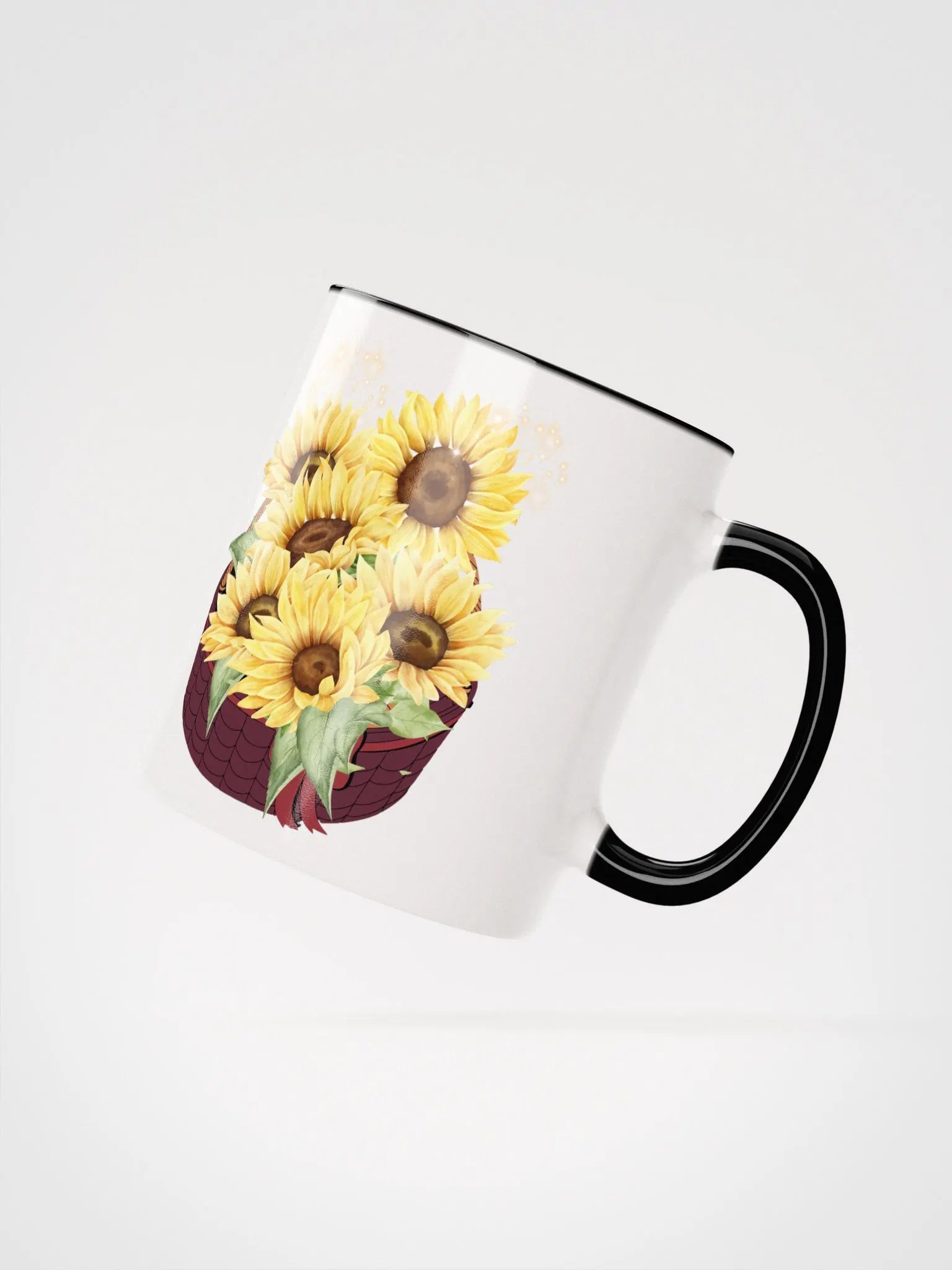 Sunflower Glow Ceramic Mug product image (4)