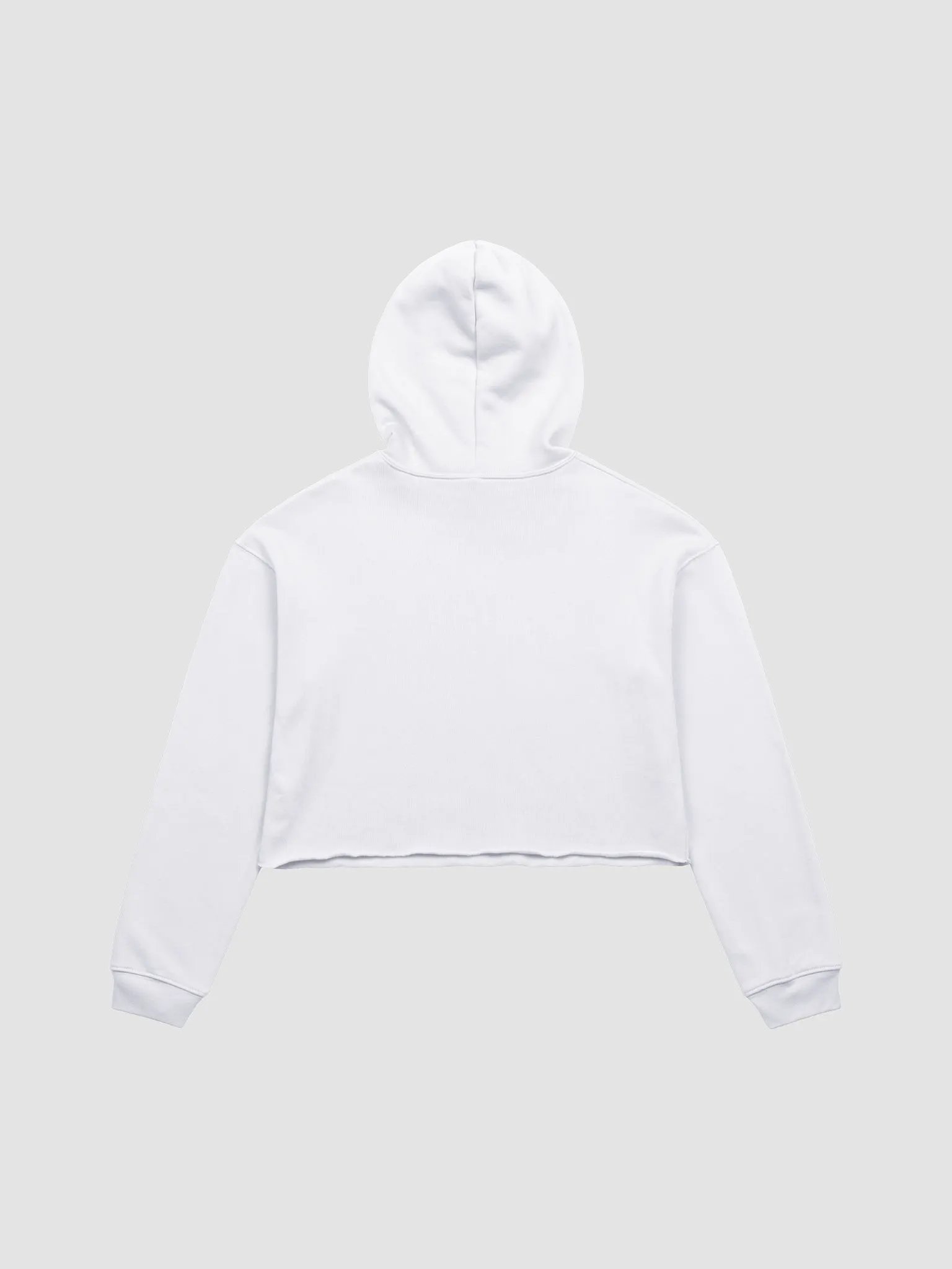 Cozy Crop Hoodie with Black Logotype product image (3)