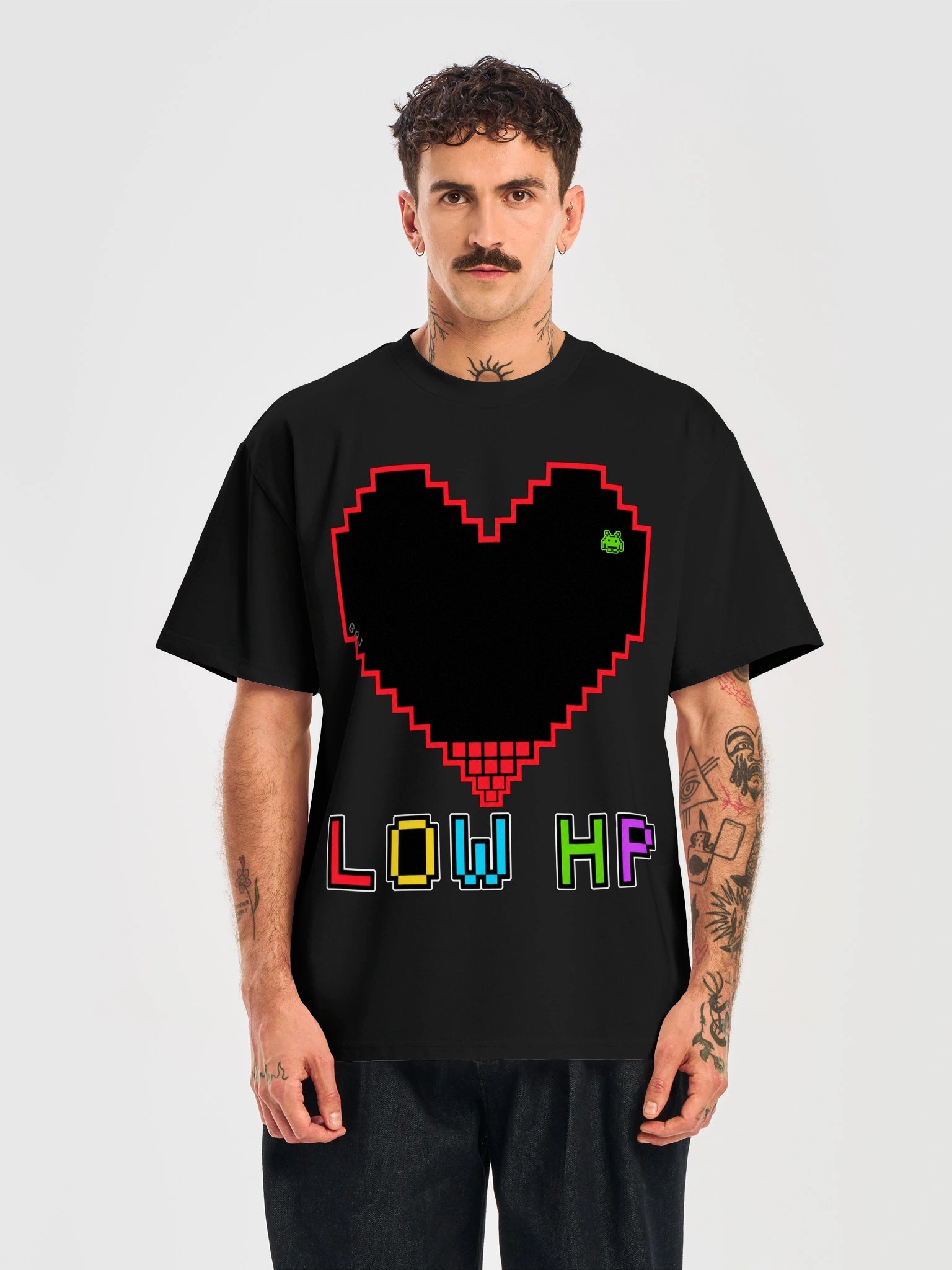 LOW HP – Pixel Mode Tee - PREMIUM product image (5)