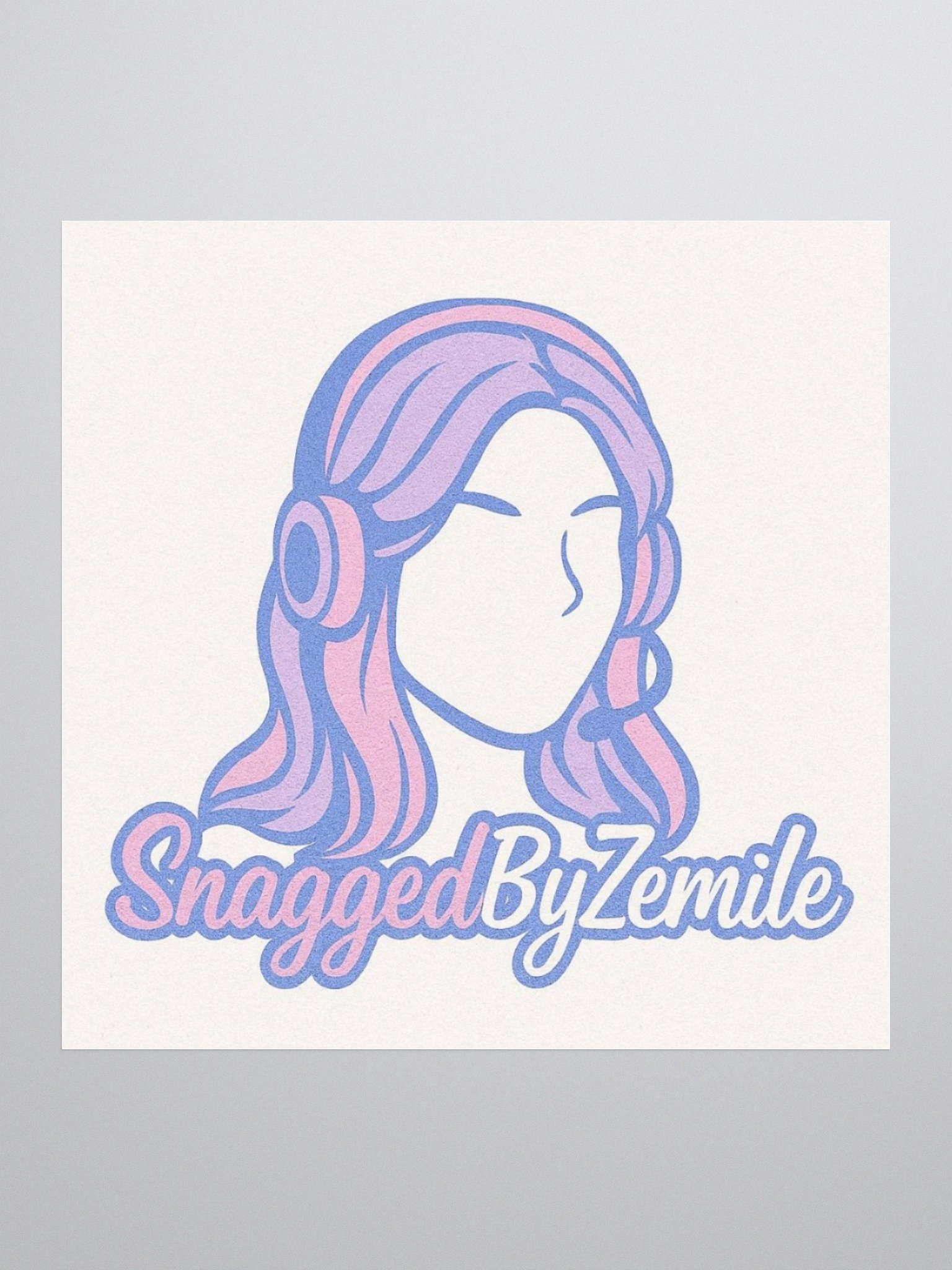 SnaggedByZemile sticker product image (1)