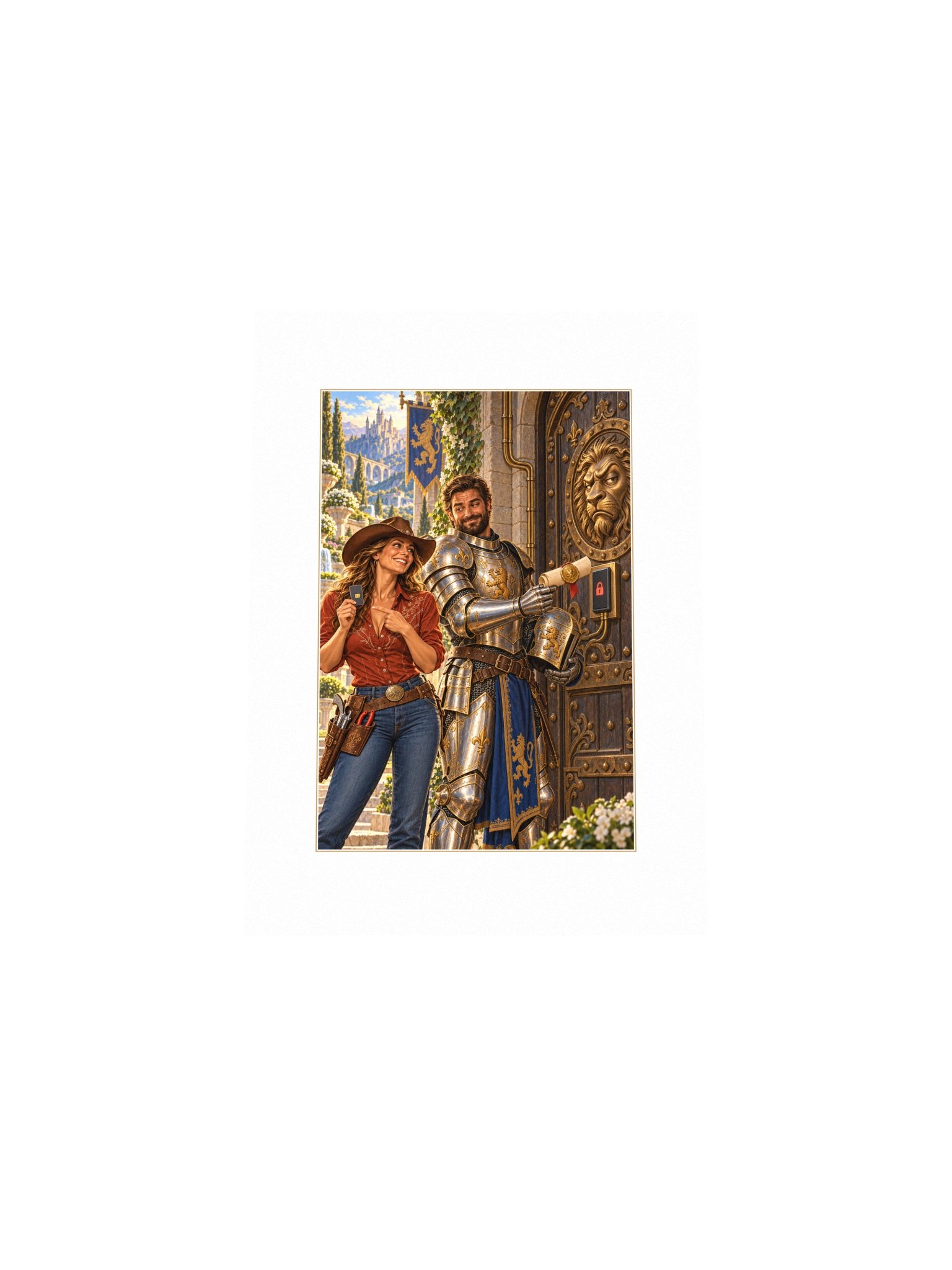 Access Denied Small Art Print product image (4)
