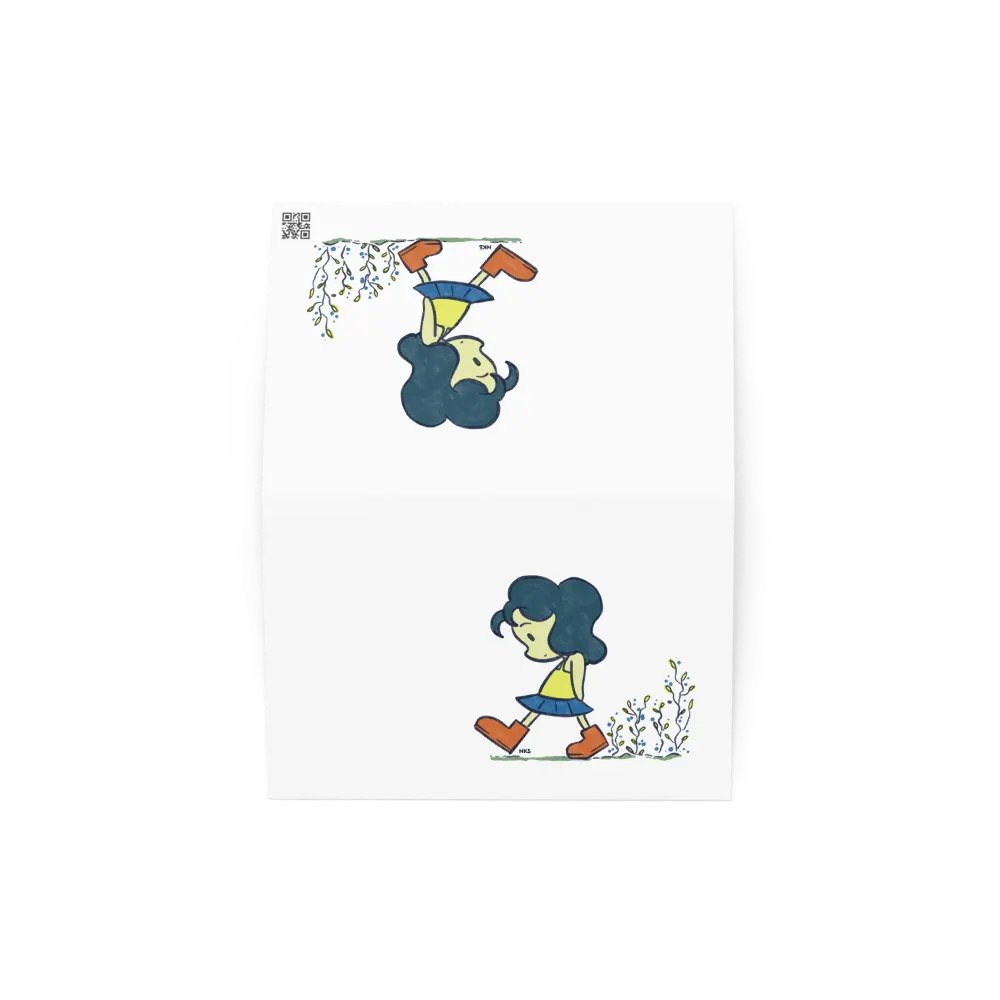 Flower Steps | Greeting Card product image (4)