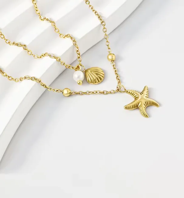 Collier « Perle d’Océan » - Acier Inoxydable product image (4)