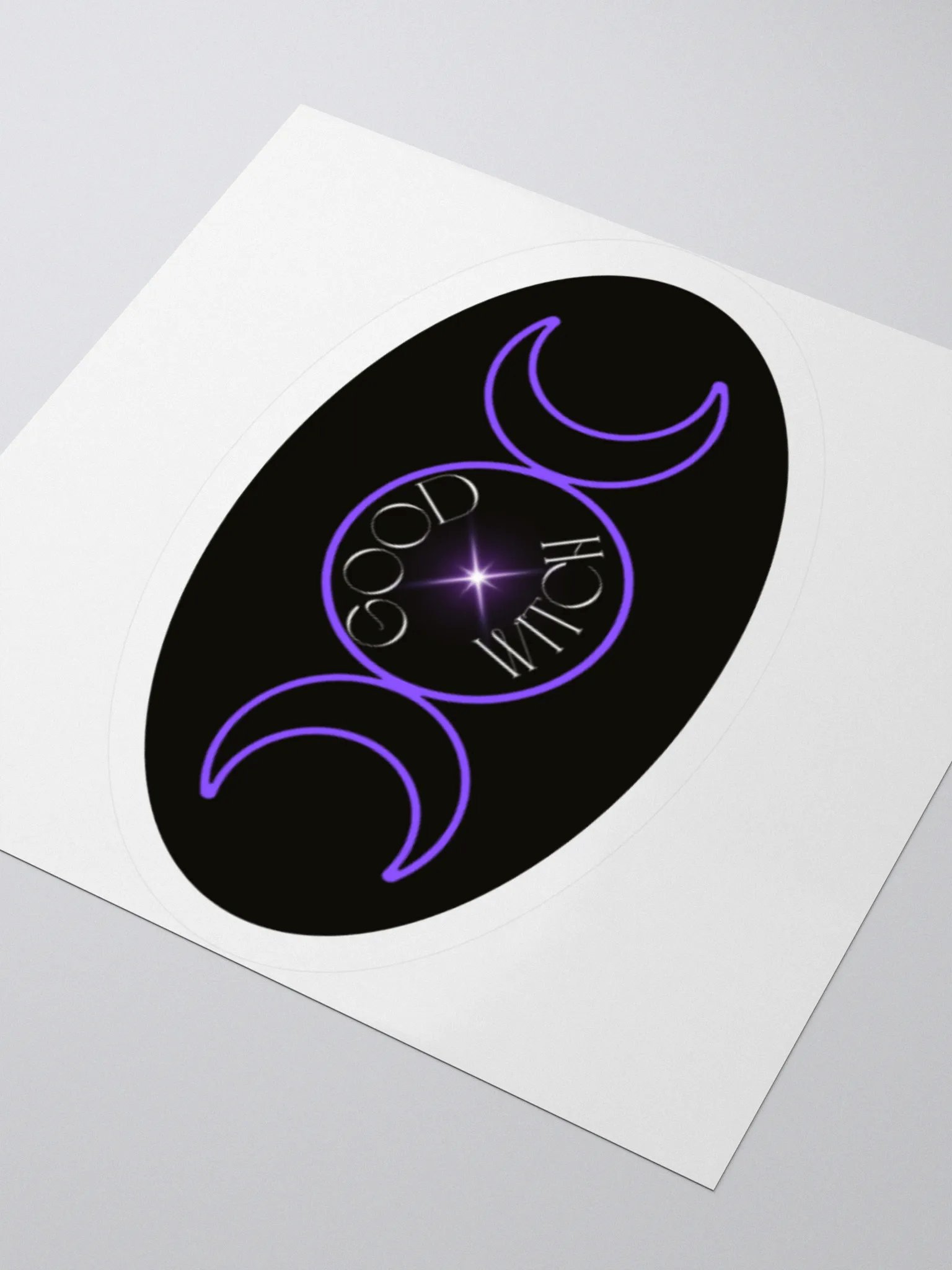 Good Witch Sticker (oval) product image (3)