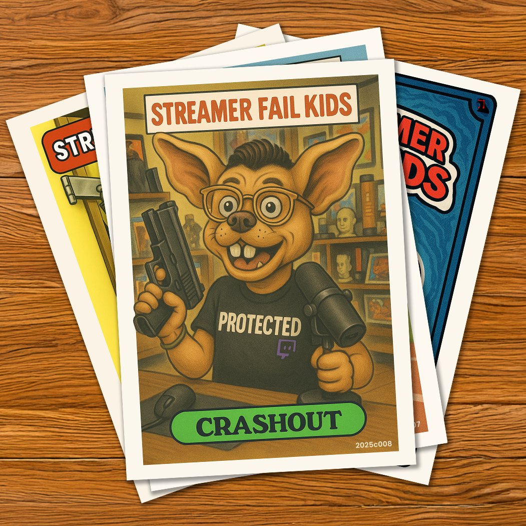 Streamer Fail Kids Posters – Funny Gamer Room Art – Matte or Glossy A4 Prints (1st Edition Designs 0-10) product image (8)