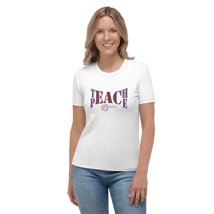 Teach Peace (women's-t) product image (1)