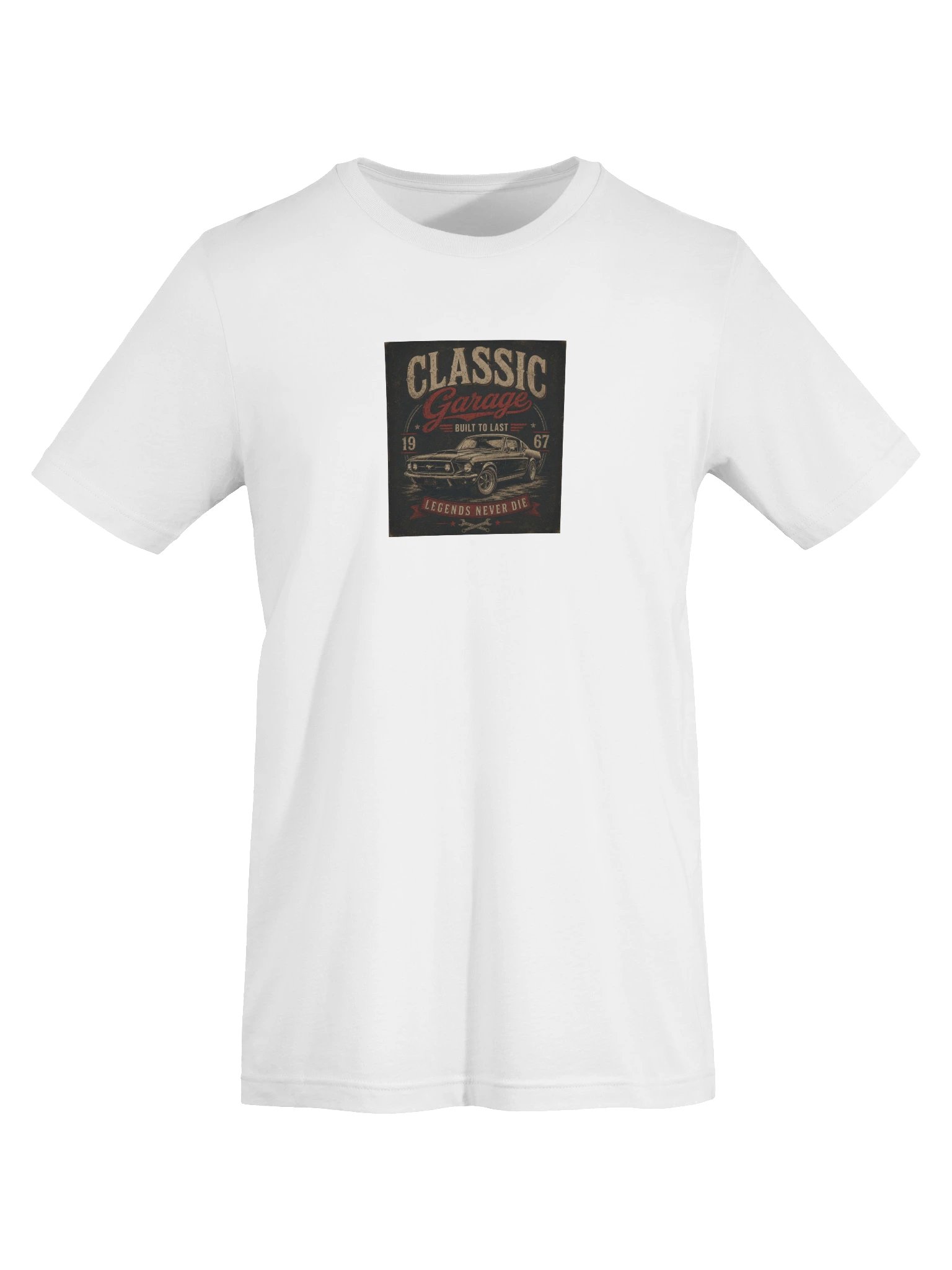 Classic Garage Built to Last 1967 Shirt – Vintage Muscle Car Legends Never Die T-Shirt product image (5)