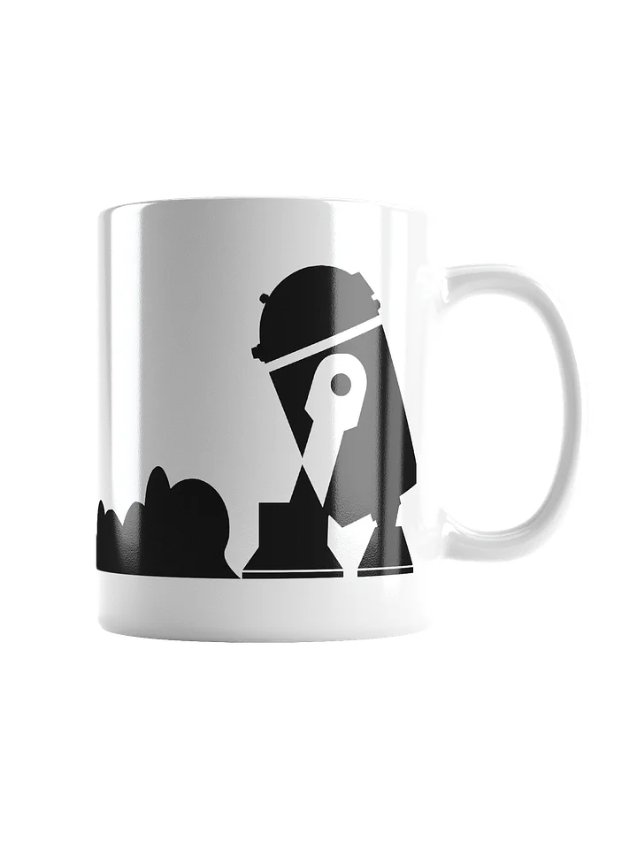 Droid Racing Logo Mug in White product image (5)