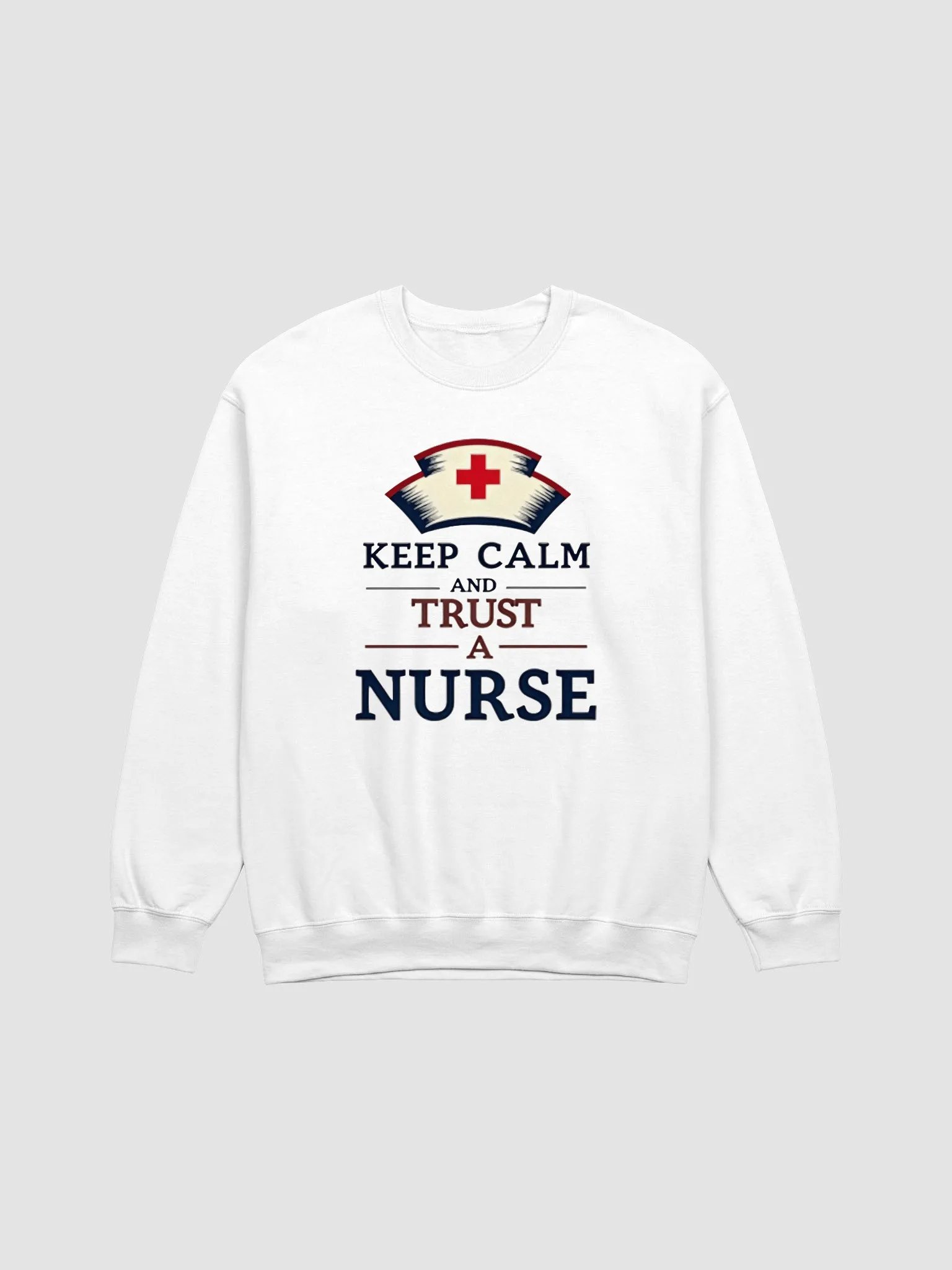 Trust A Nurse Crewneck Sweatshirt product image (4)