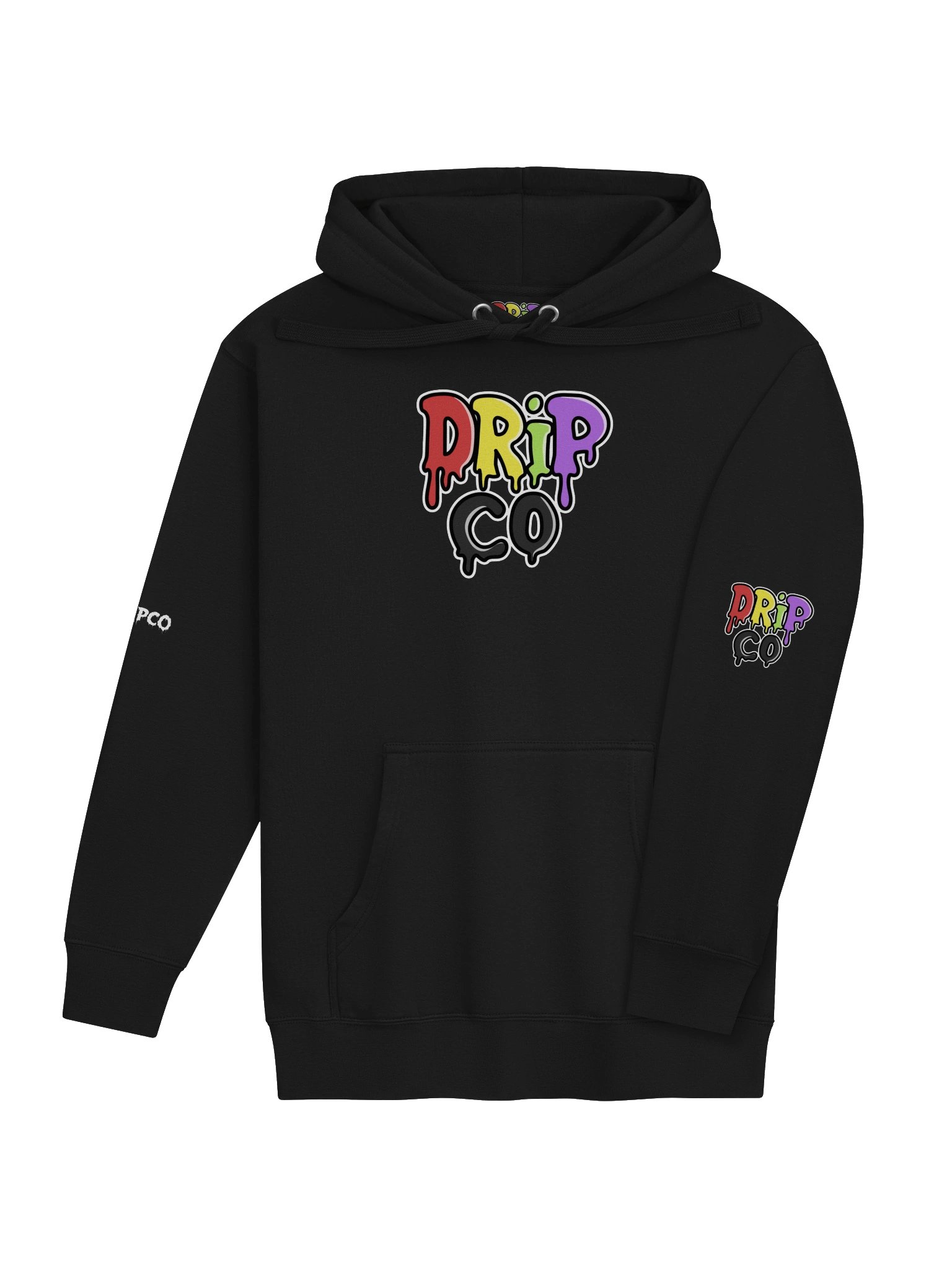 DRIPCO Color Drip Graffiti Hoodie product image (34)