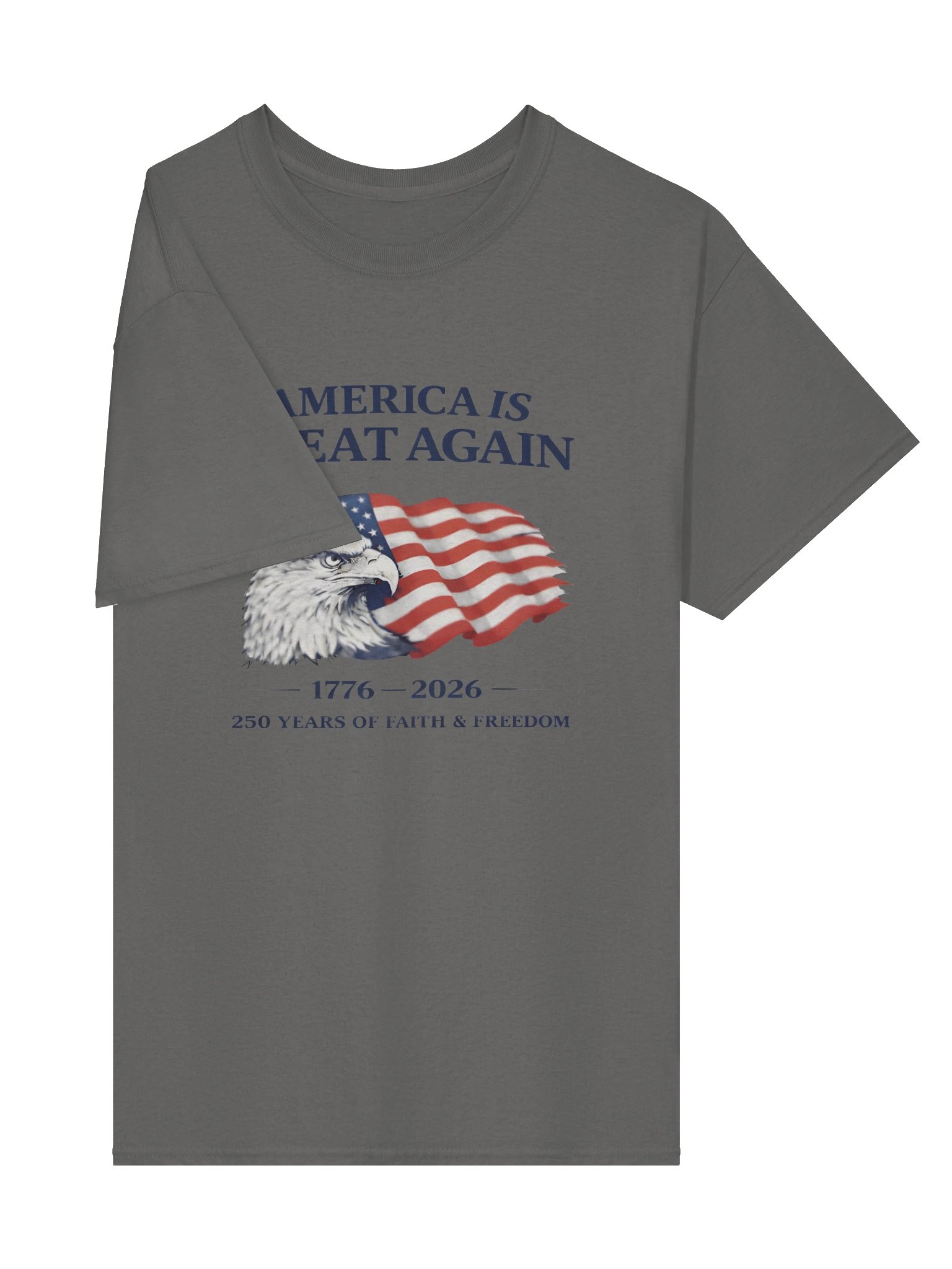 AMERICA IS GREAT AGAIN with Eagle Front Only product image (40)