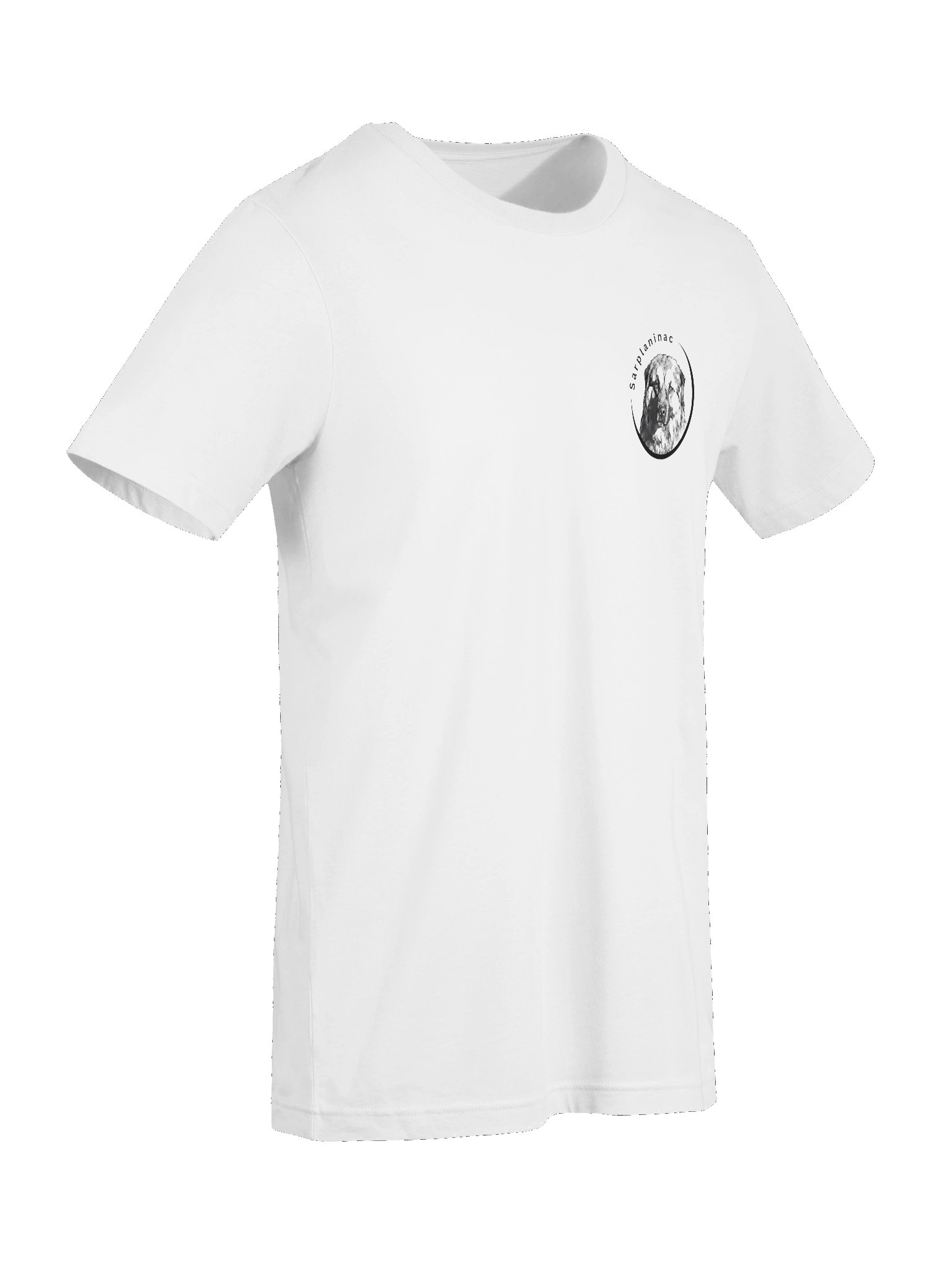 Sarplaninac Dog Portrait Tee | Monochromatic Breed Art product image (12)