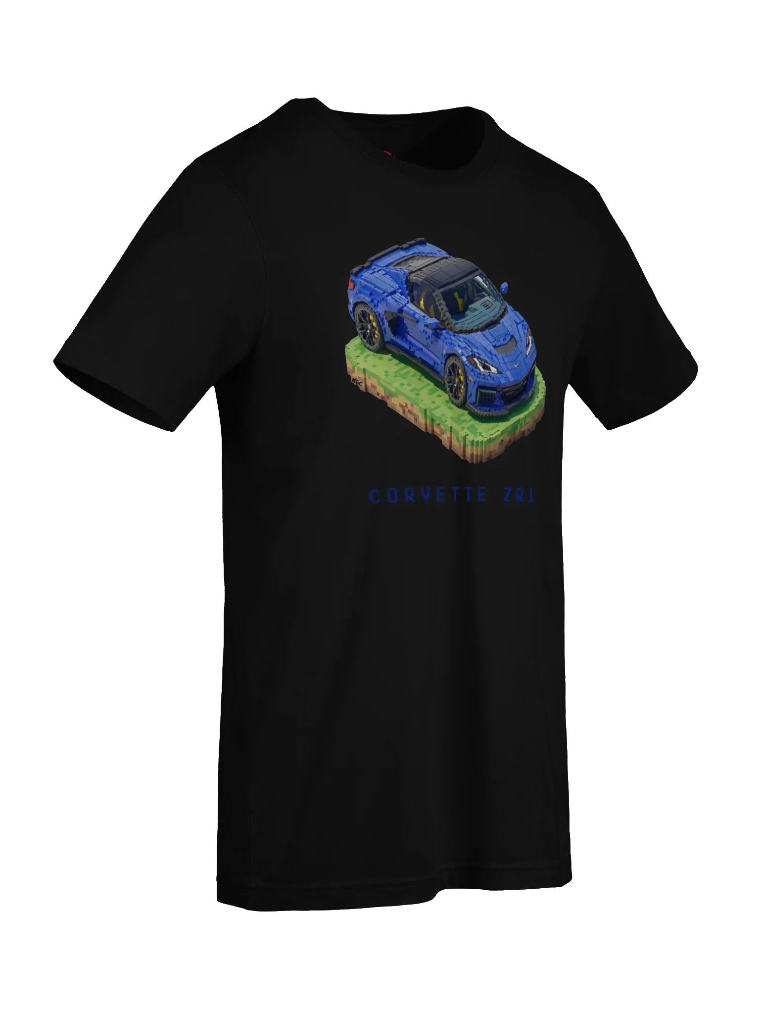 Purple Corvette ZR1 Shirt (Pixel, Retro, Minecraft) product image (79)