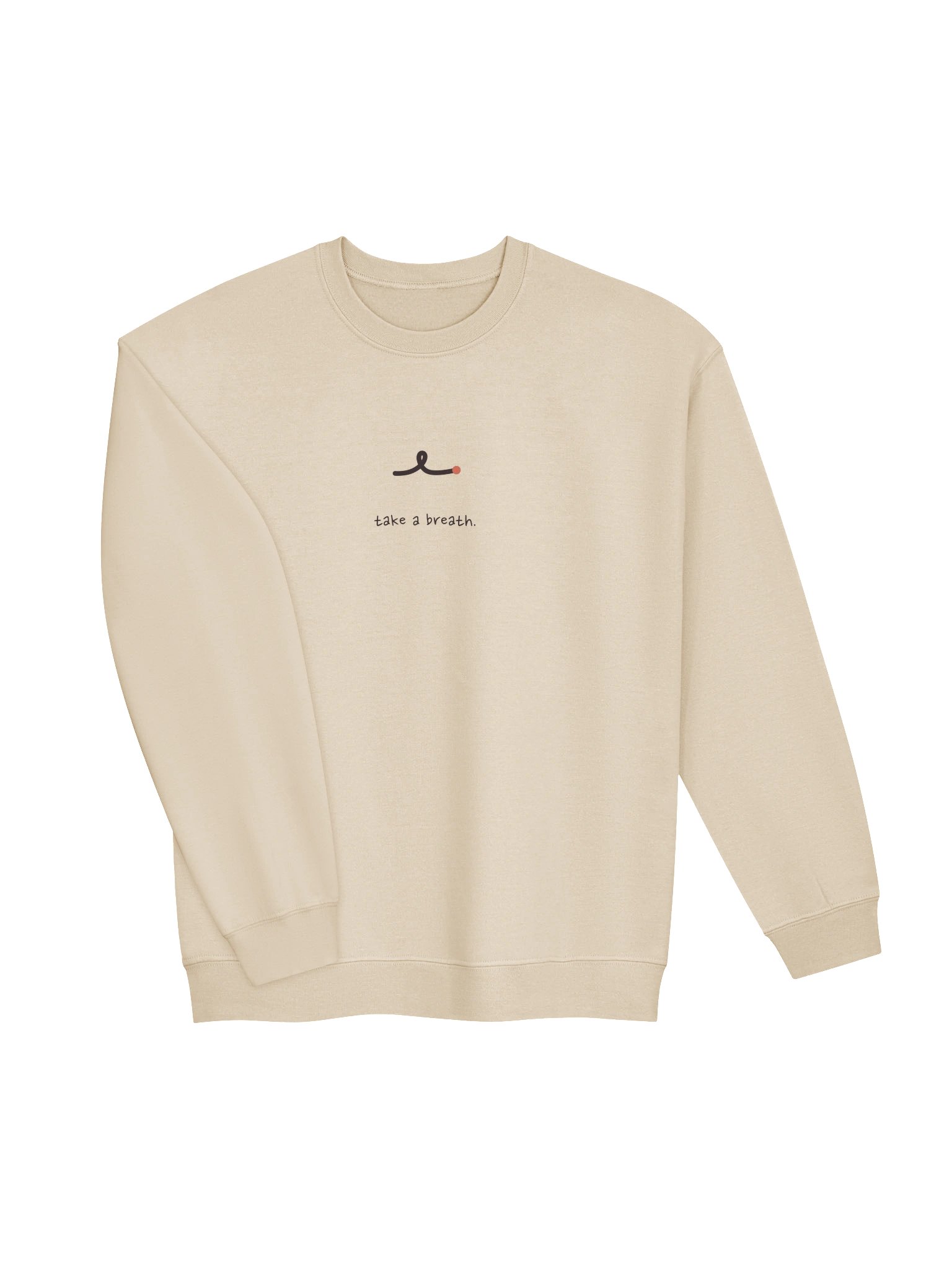 Take a breath crewneck product image (3)