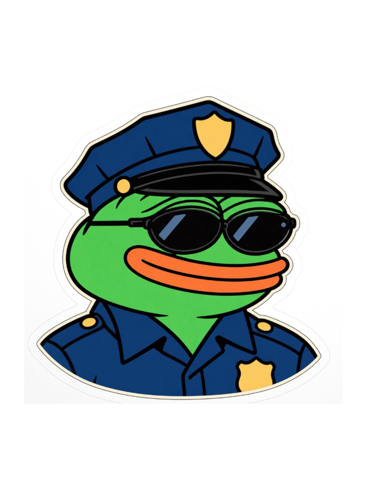 Off Duty Mascot Sticker product image (2)