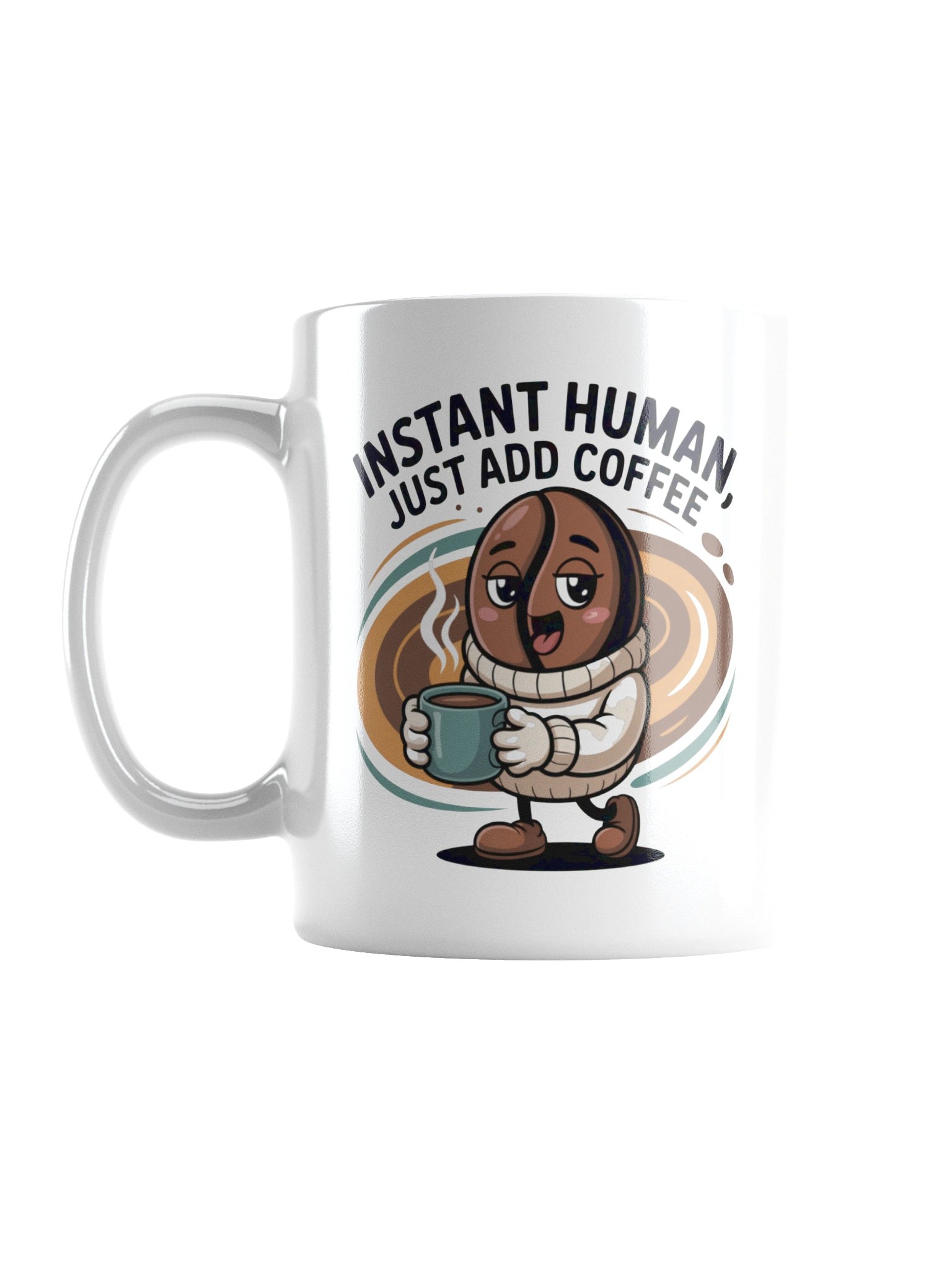 Instant Human Funny Coffee Mug – Just Add Coffee product image (1)