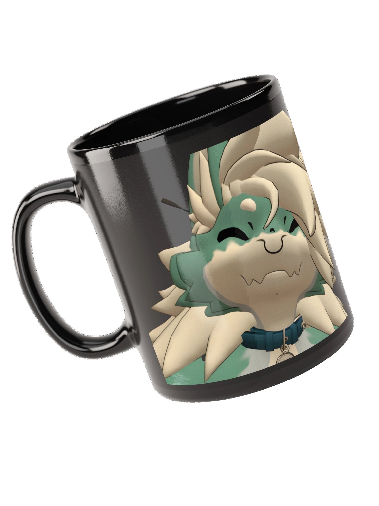 Teal Fox Mug with Cream Mane product image (9)