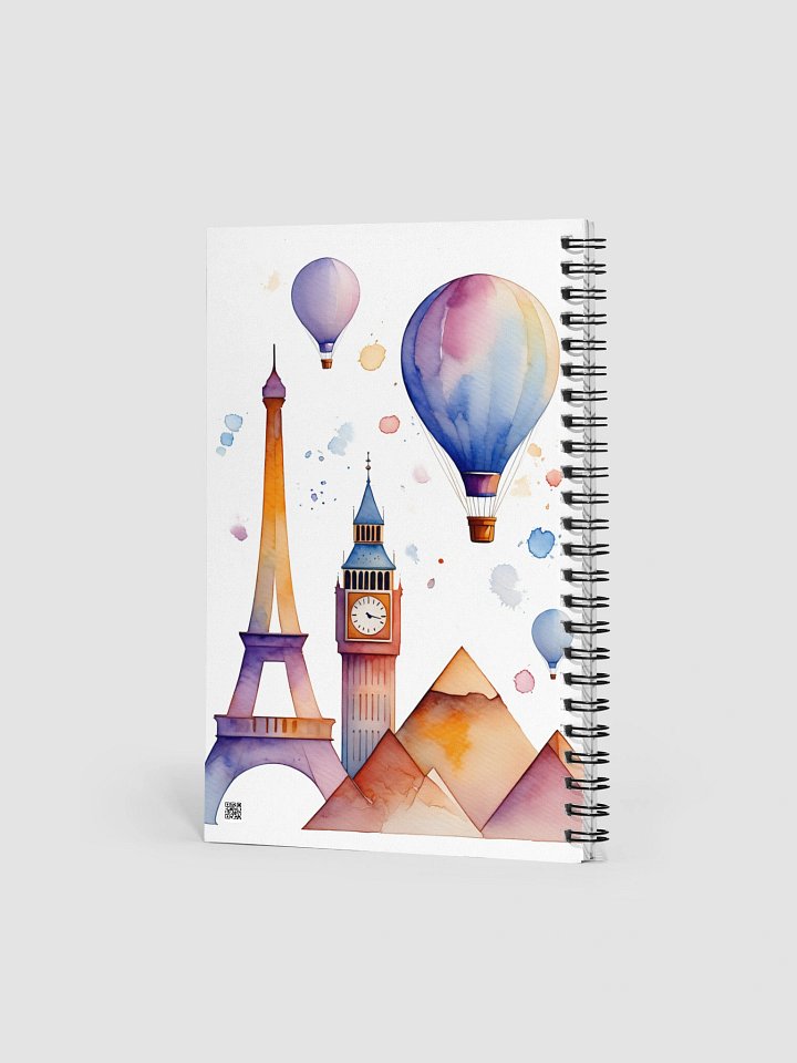 Wanderlust Dreams Spiral Notebook product image (2)