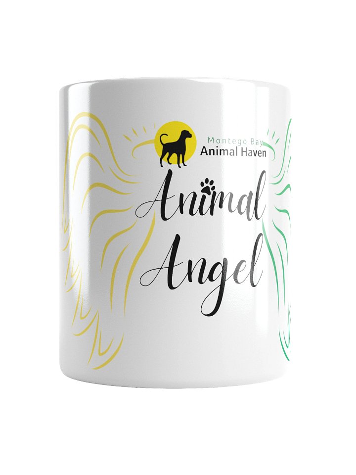 Animal Angel White Ceramic Mug product image (1)
