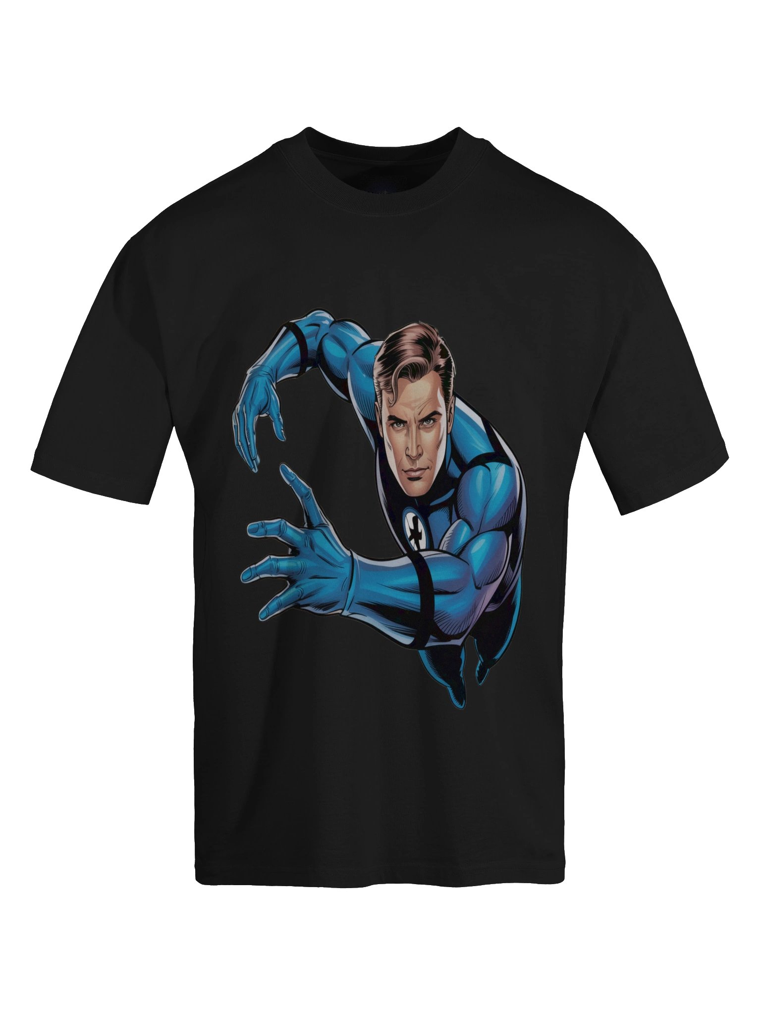Mister Fantastic Elastic Eclipse Oversized Faded T-Shirt – Stretch Sentinel Surge product image (1)