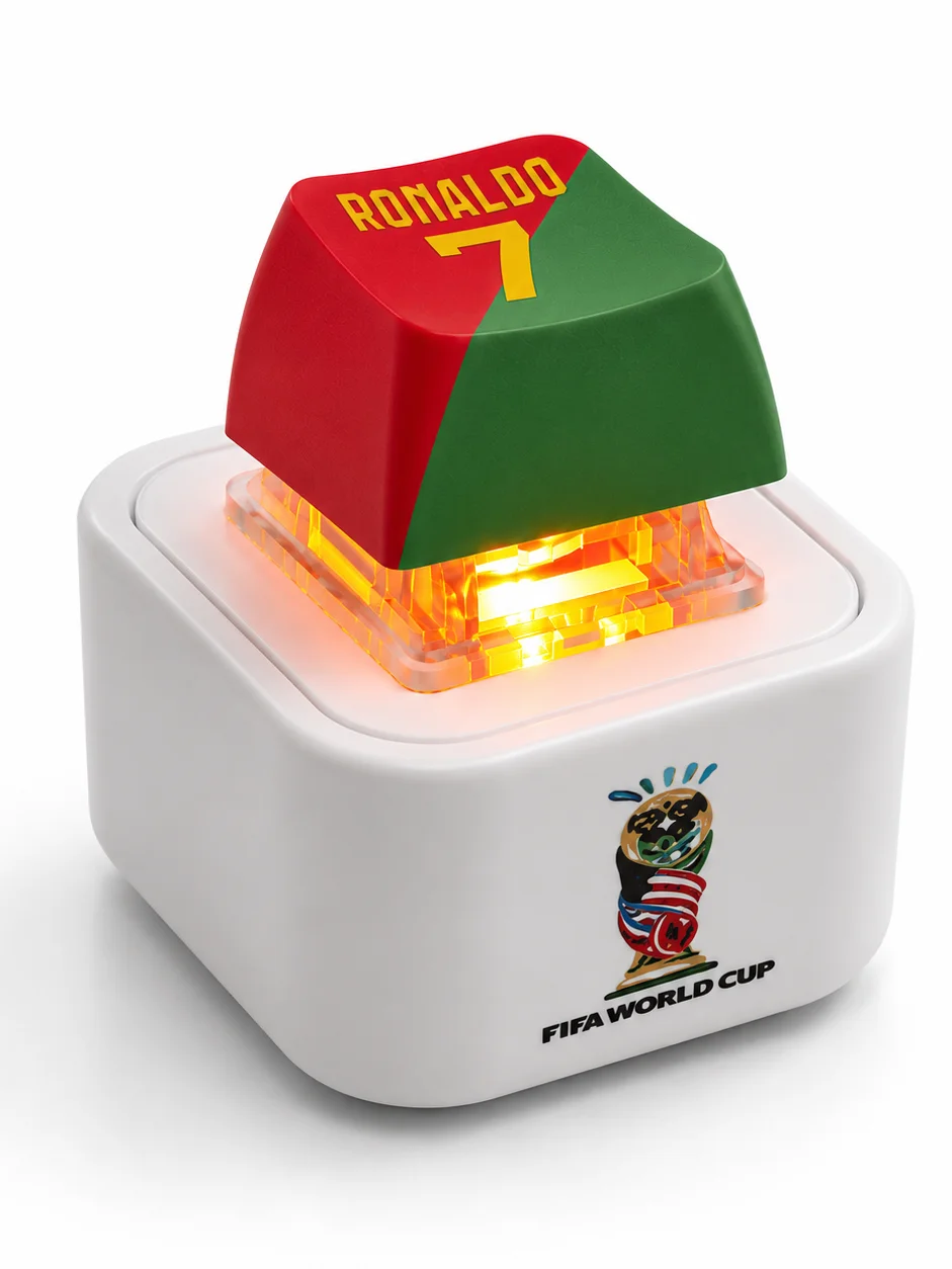 Cristiano Ronaldo #7 Portugal Mechanical Keyboard Keycap | Limited Edition 2026 product image (3)