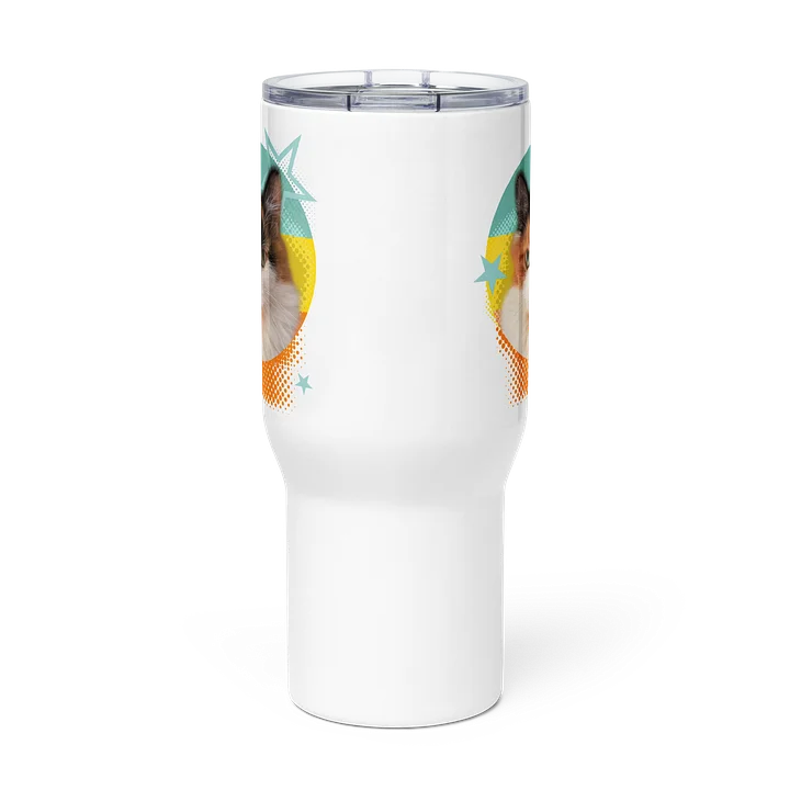 Retro Olive Travel Mug | Tasse de voyage product image (2)