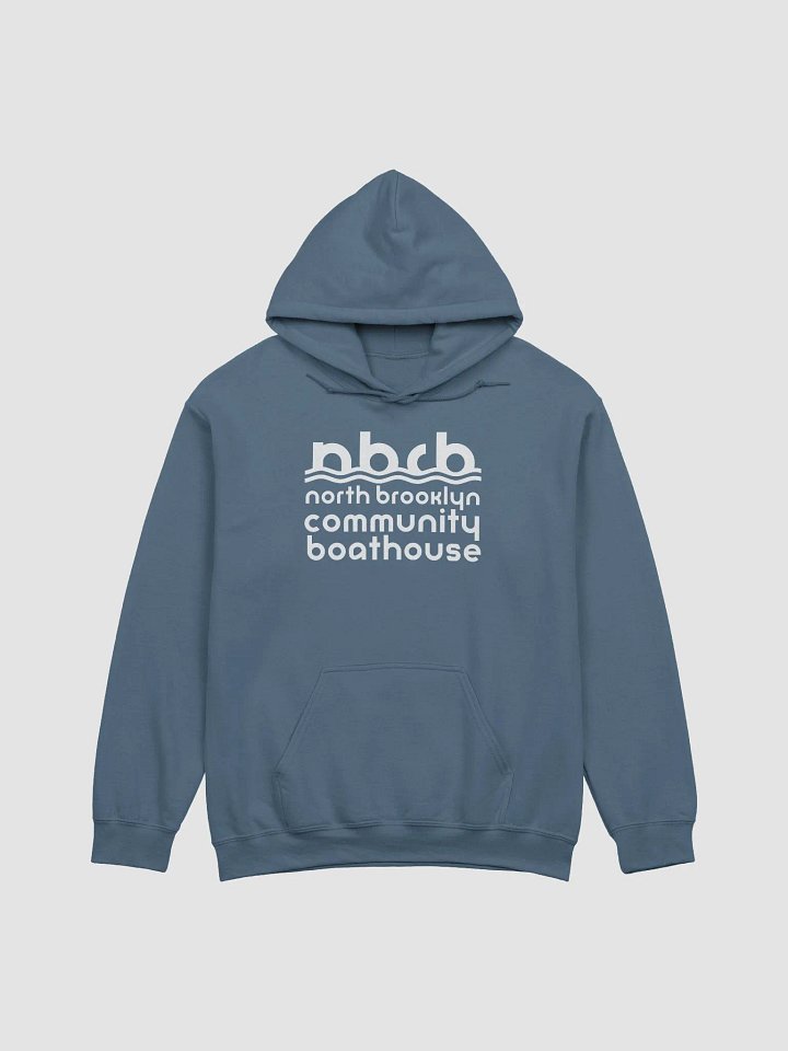Classic Unisex Hoodie by Gildan - Full White Logo product image (19)