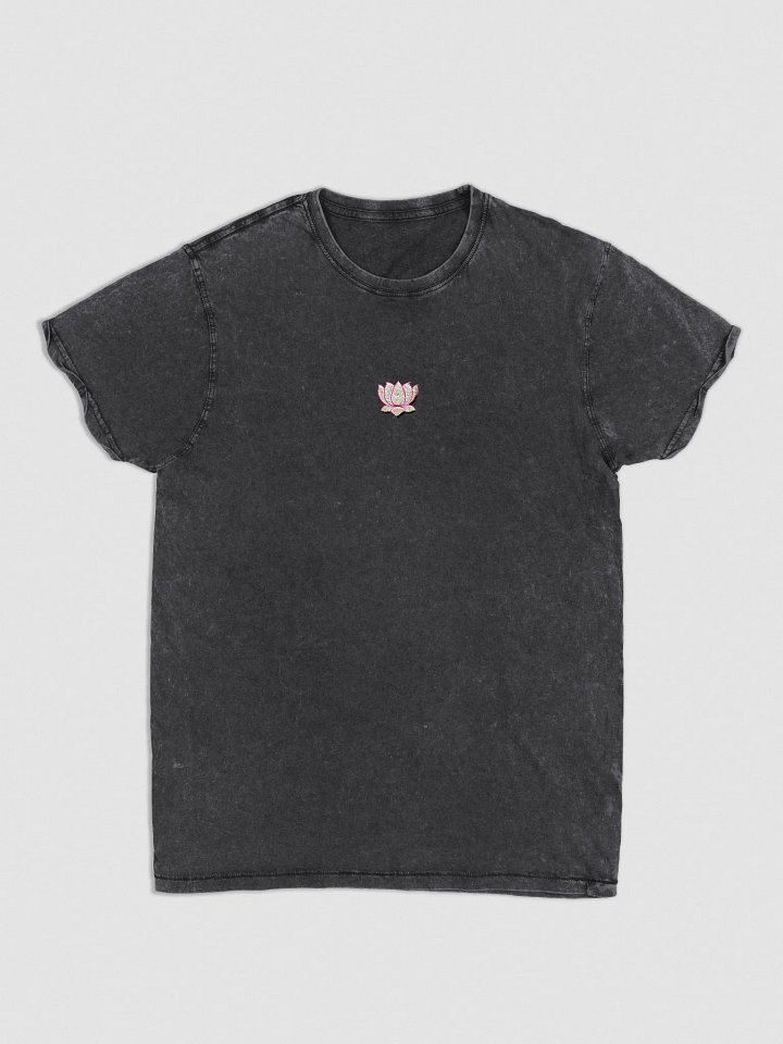Golden Lotus Unisex Denim Tee product image (1)