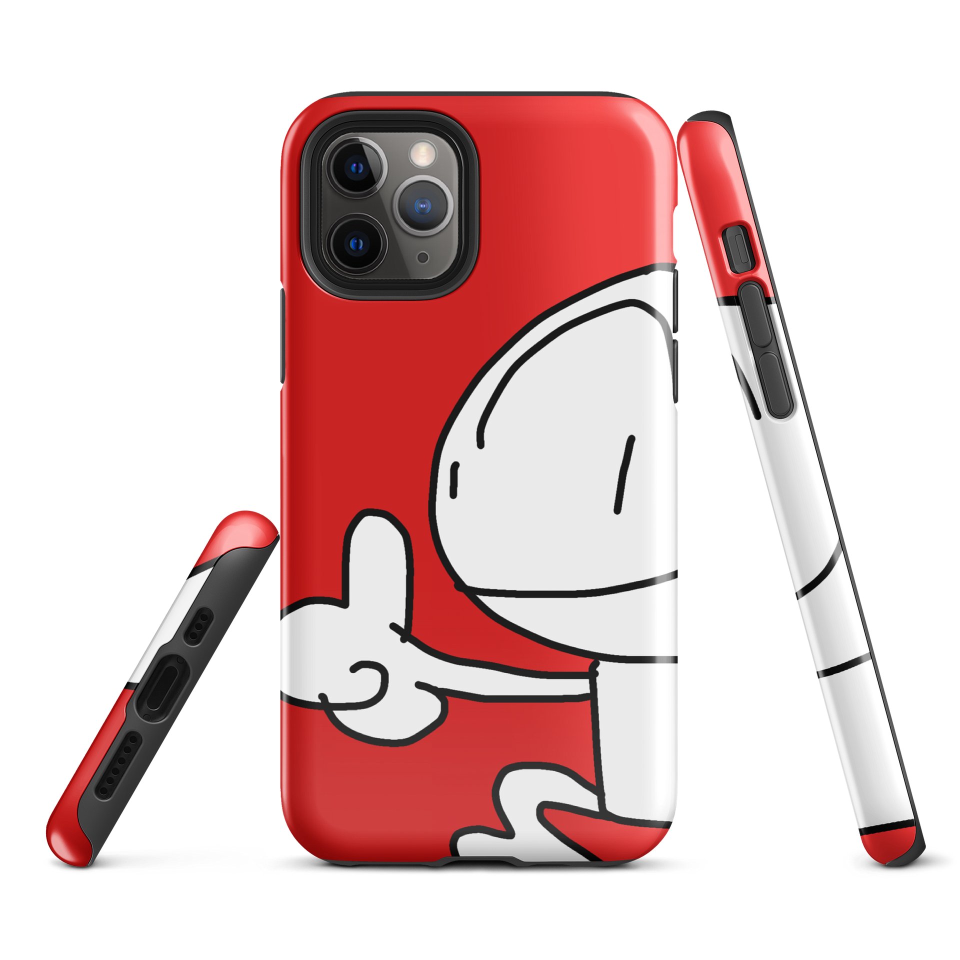 “Mascot” print TOUGH 🍎 PHONE CASE product image (3)