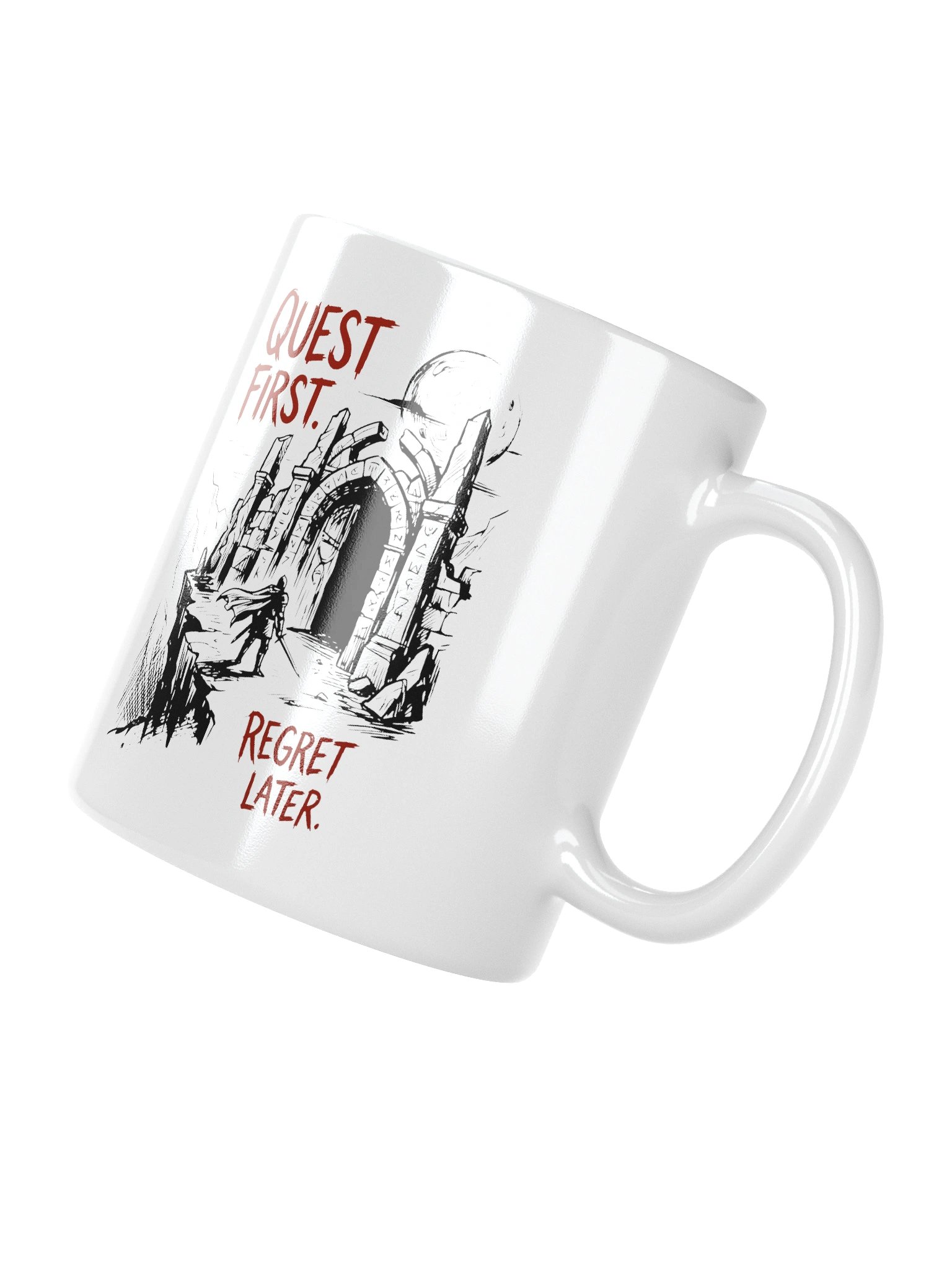 Quest First. Regret Later Mug product image (4)