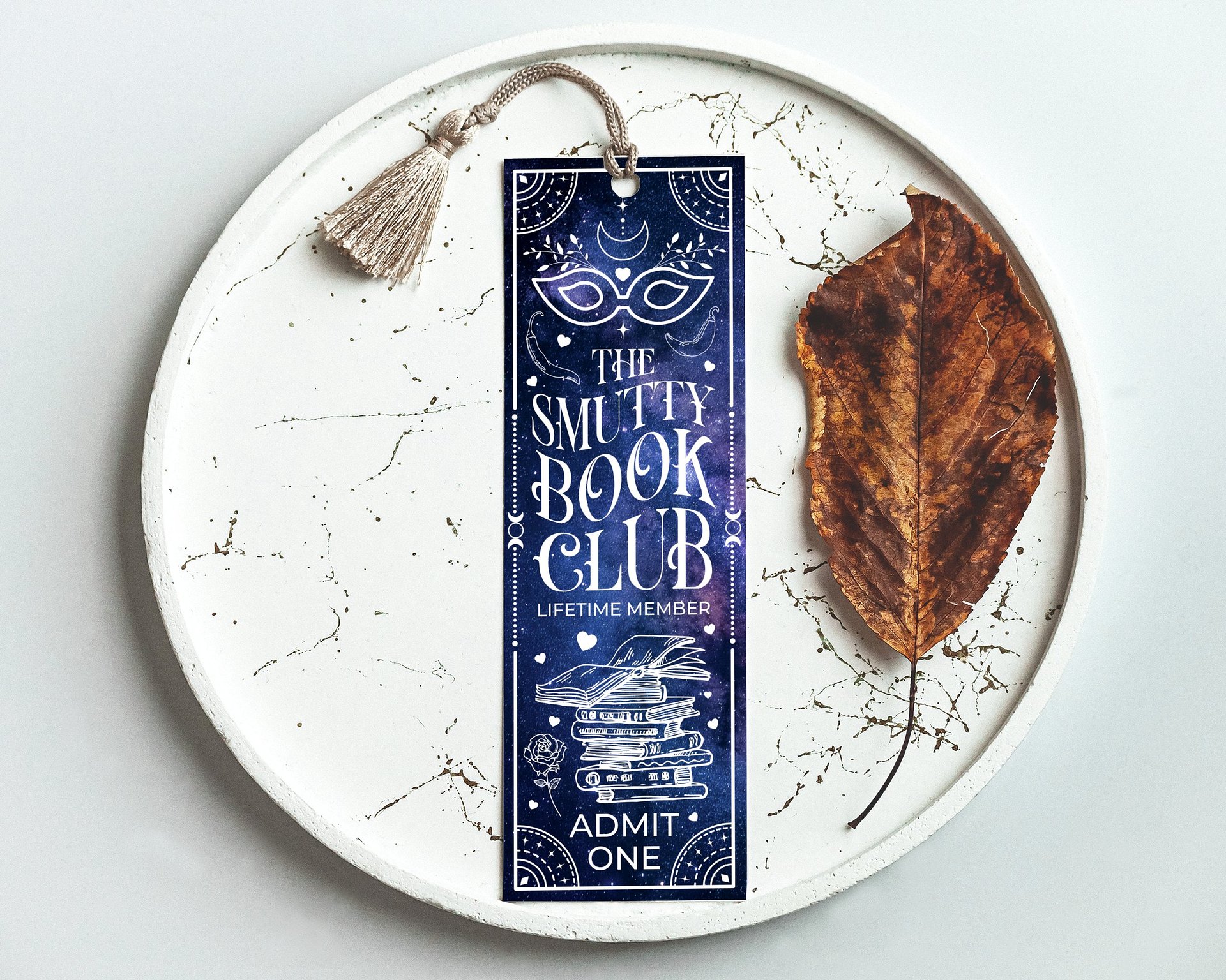 Bookish Printable Bookmarks PNG, Spicy Dark Romance Book Club, Smut Sayings, DIY Gift for Reader Sister, Best Friend, Digital Download product image (6)