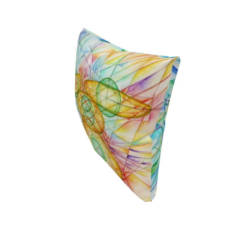 Poinsot's Paper Spaceship 1+2 - Physics of the Gyroscope Pillow product image (3)
