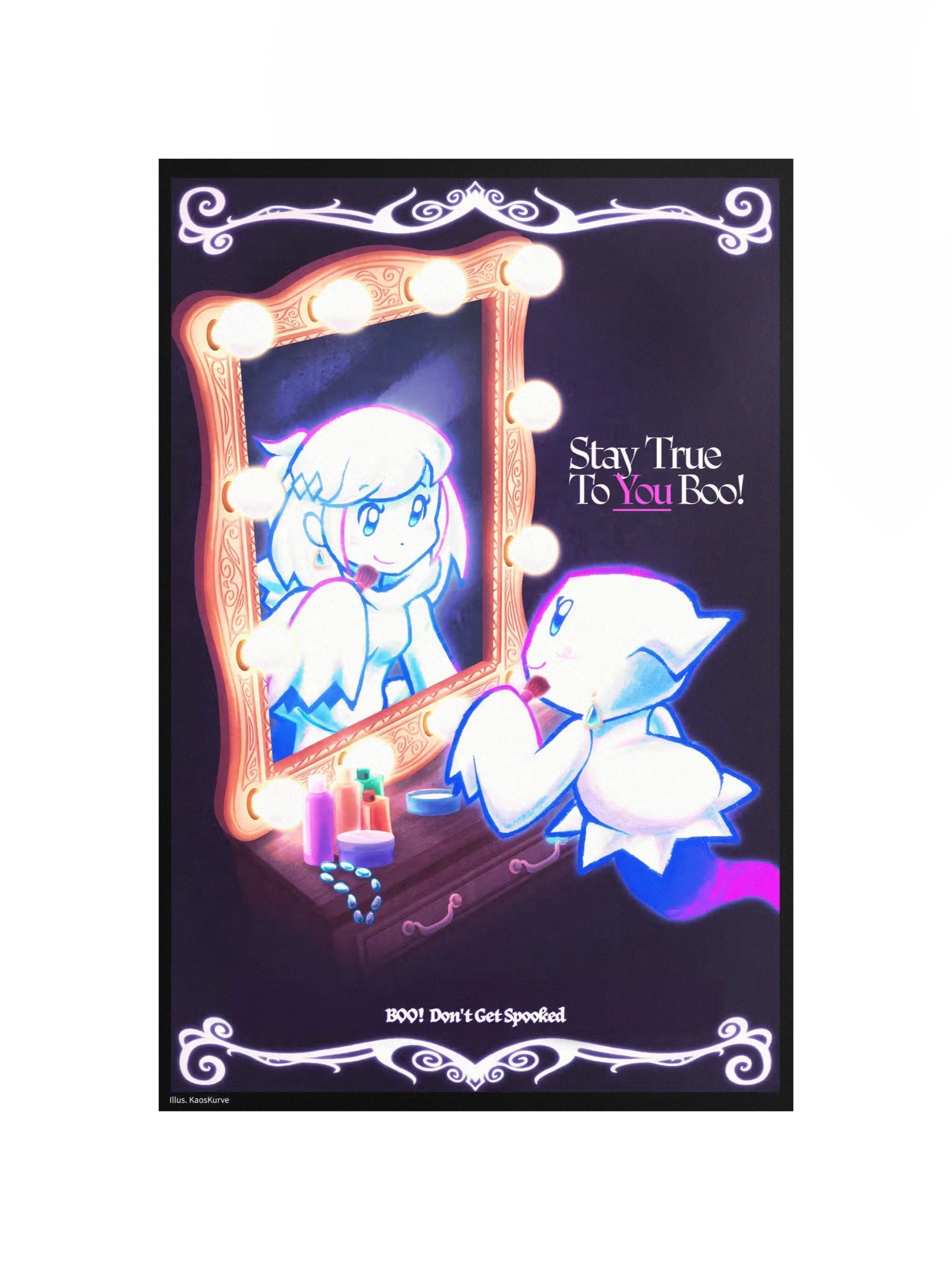Stay True To You Boo! | (Motivational Matte Poster) product image (4)