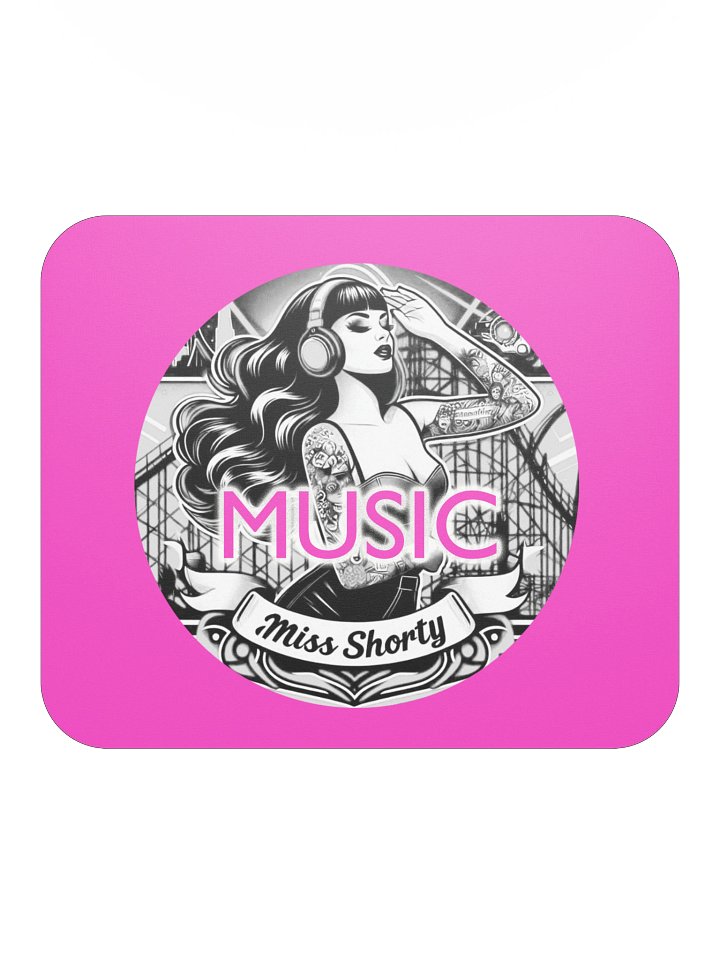 Miss Shorty Music Mouse Pad product image (2)