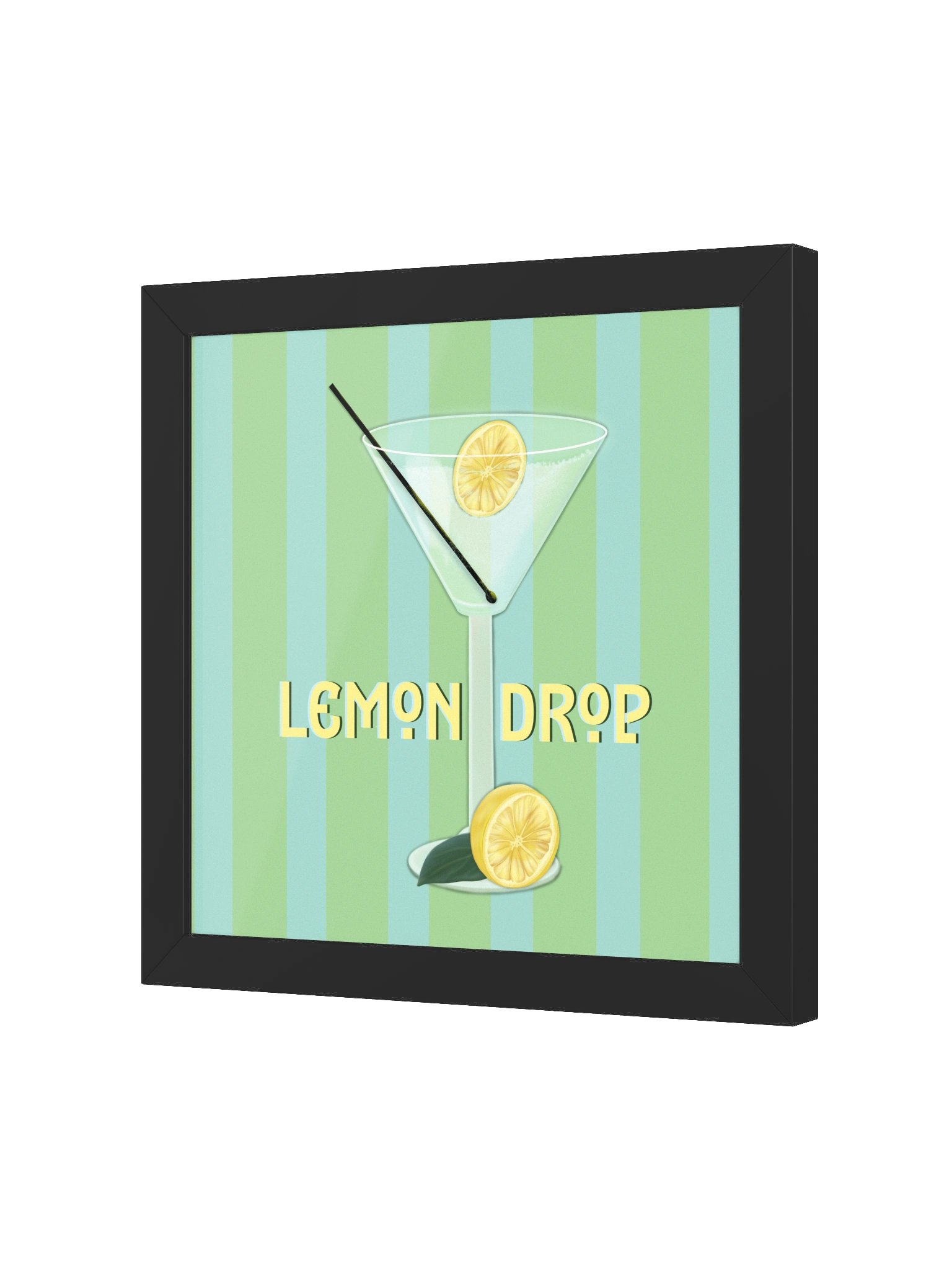 Citron Lemon Drop – Framed High-Quality Matte Poster product image (3)