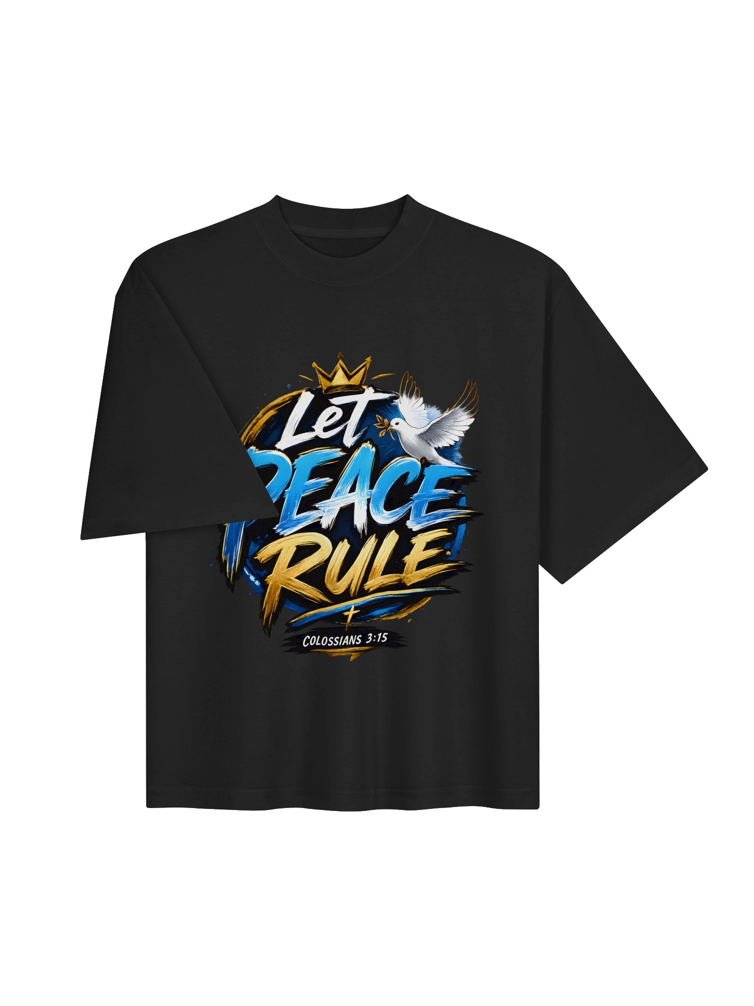 Let Peace Rule Dove Tee product image (6)