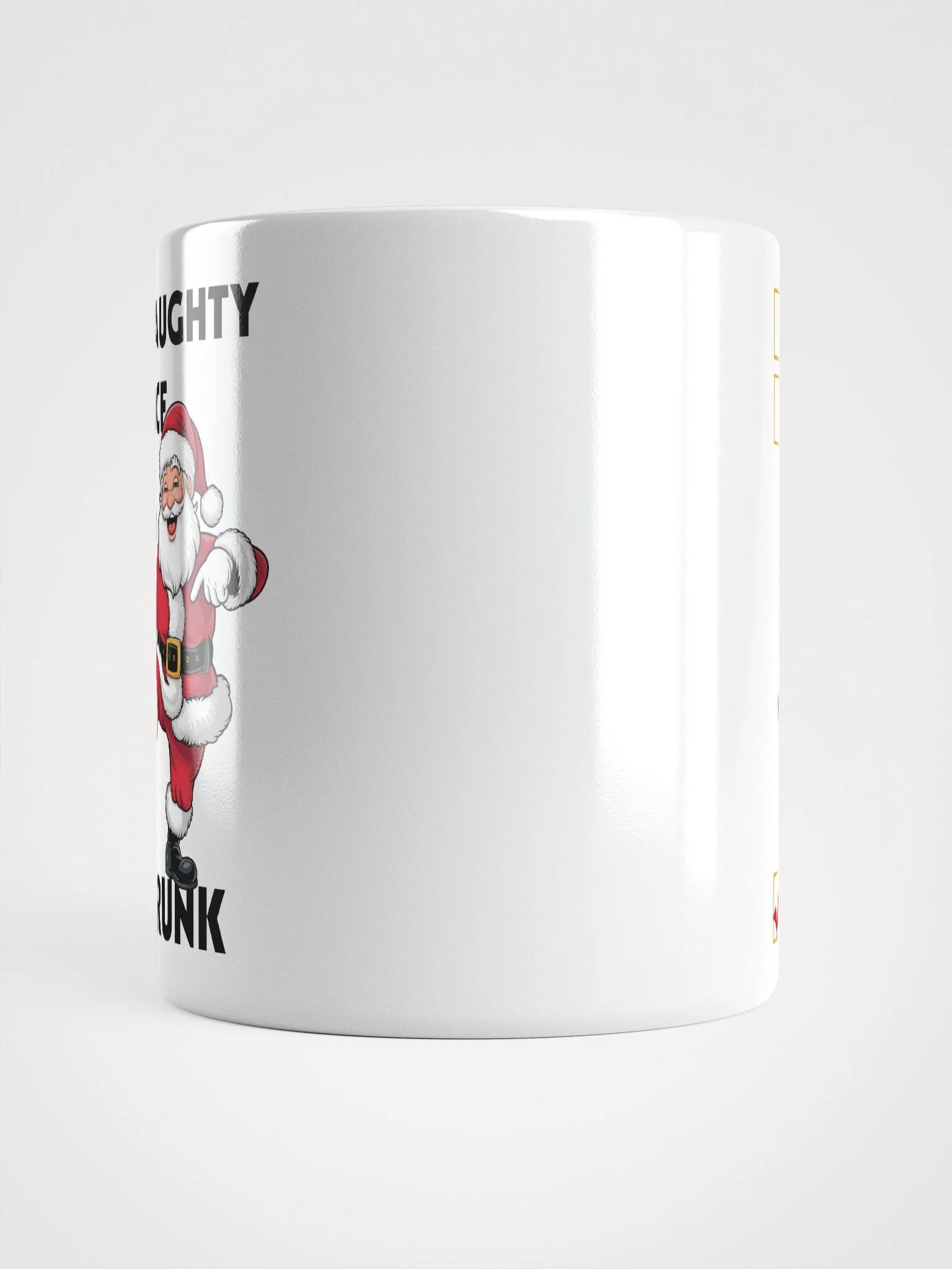 Santa Cheers White Glossy Mug product image (5)