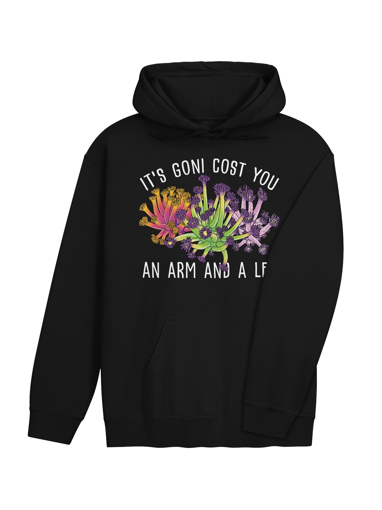 It's Goni Cost You an Arm and a Leg Goniopora Hoodie for Reef Aquarium Lovers product image (22)