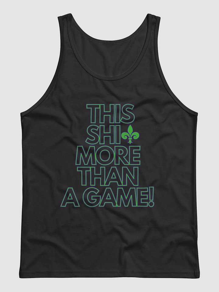 This Shit More Than A Game Tank (Light Green And Purple) product image (1)